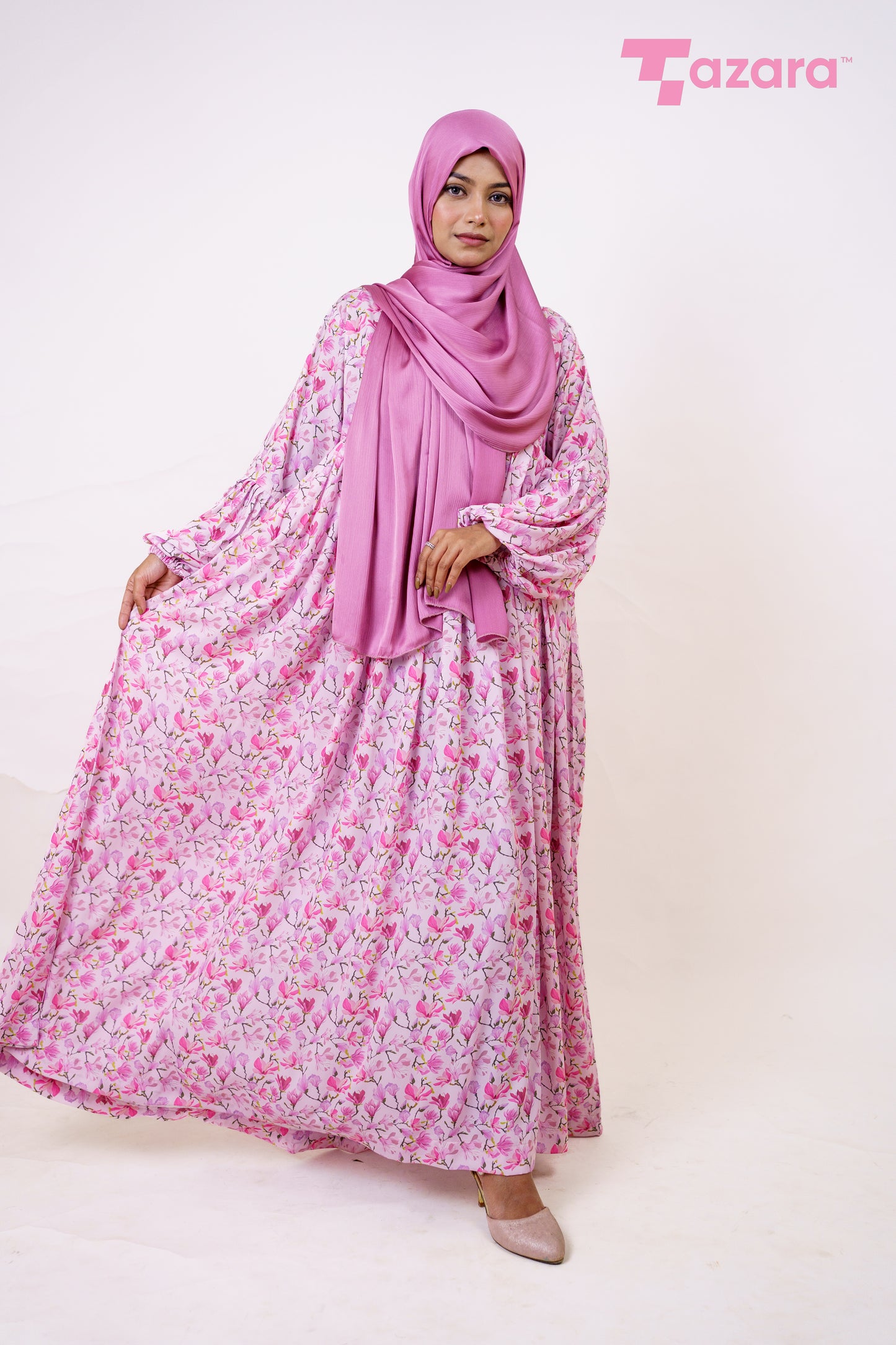 Pink Orchid Long Gown