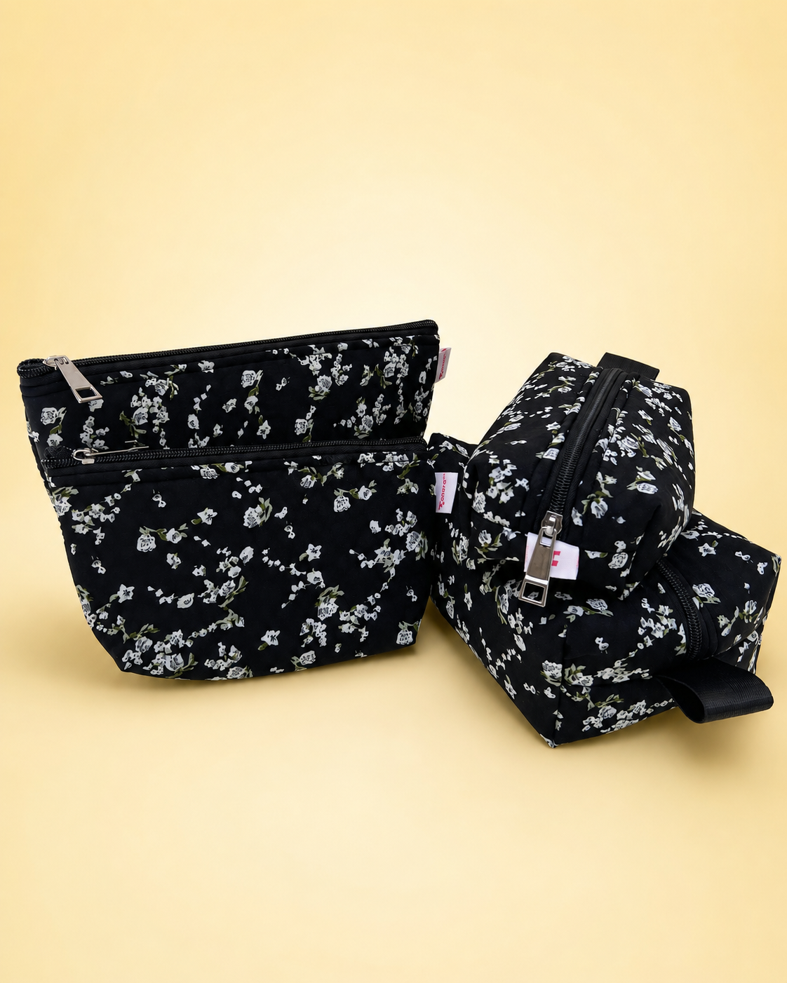 BLACK BLOSSOM POUCHES