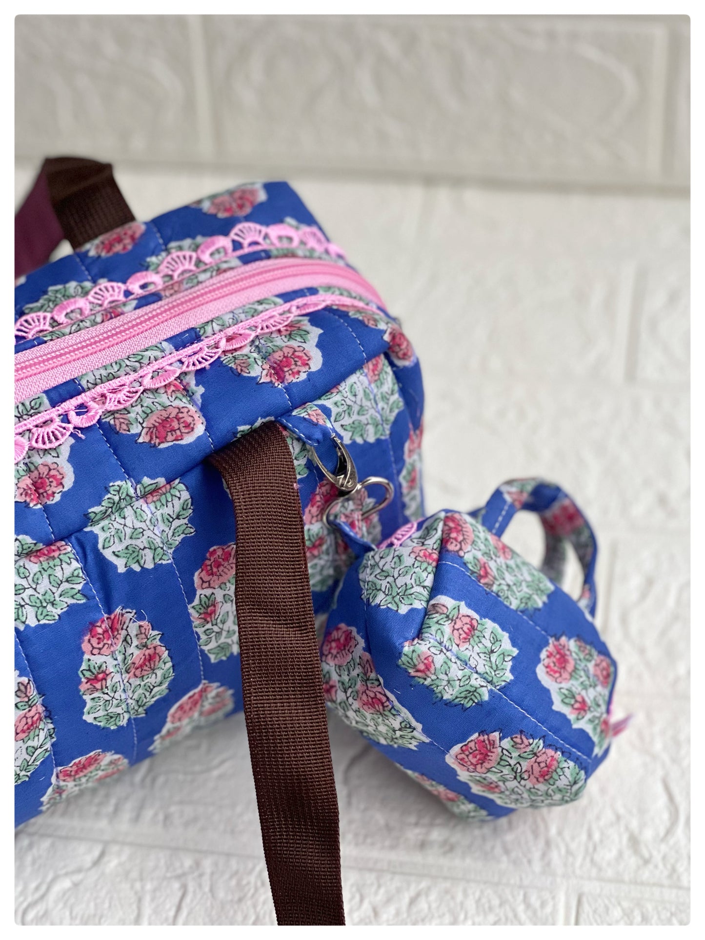 QUILTED PIKO TOTE