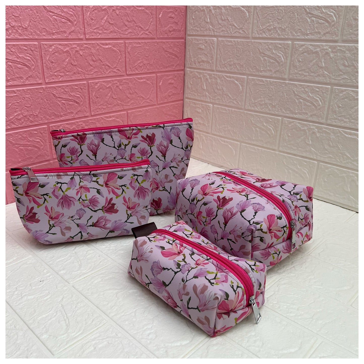 PINK TULIP POUCHES