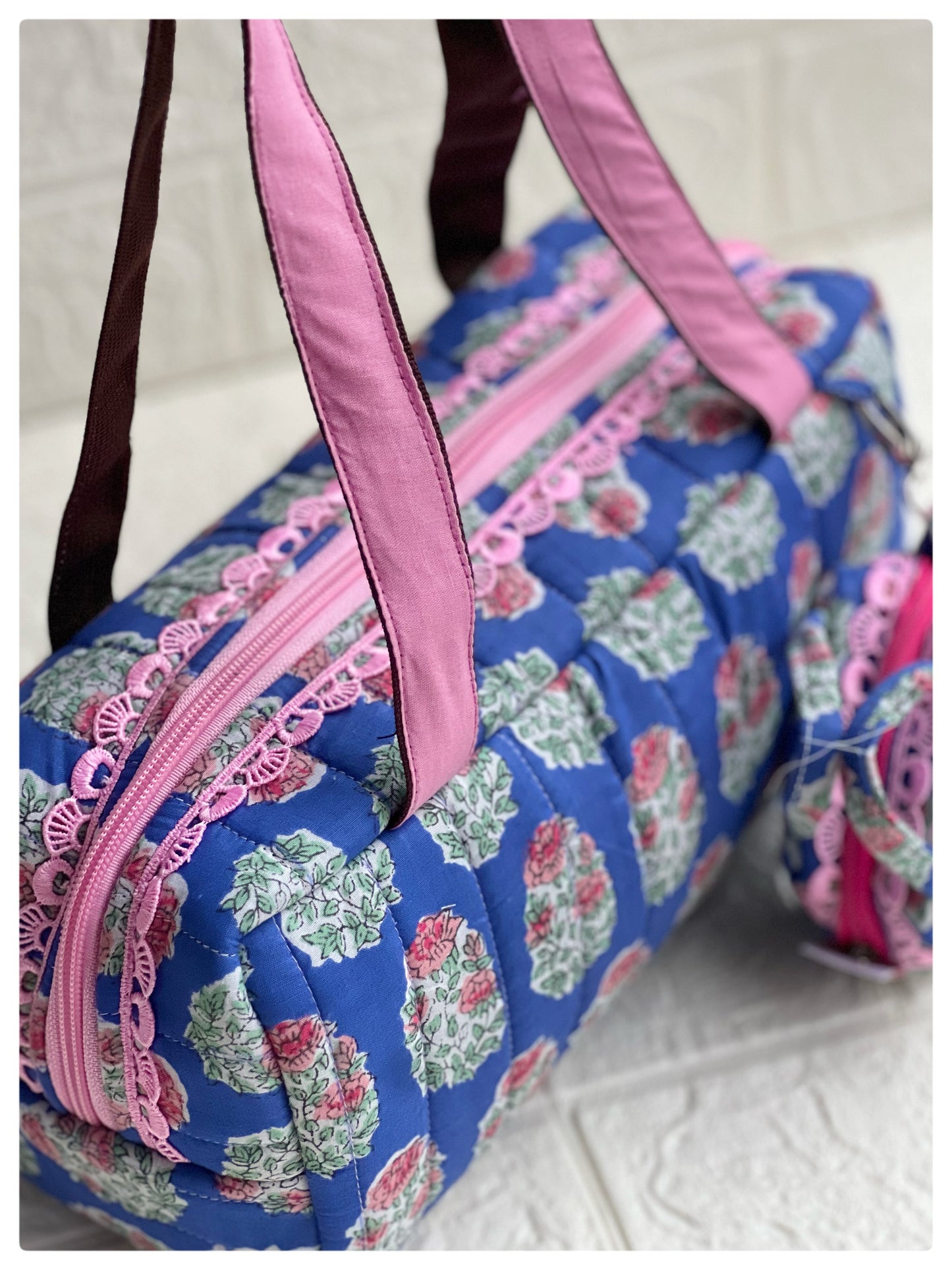 QUILTED PIKO TOTE