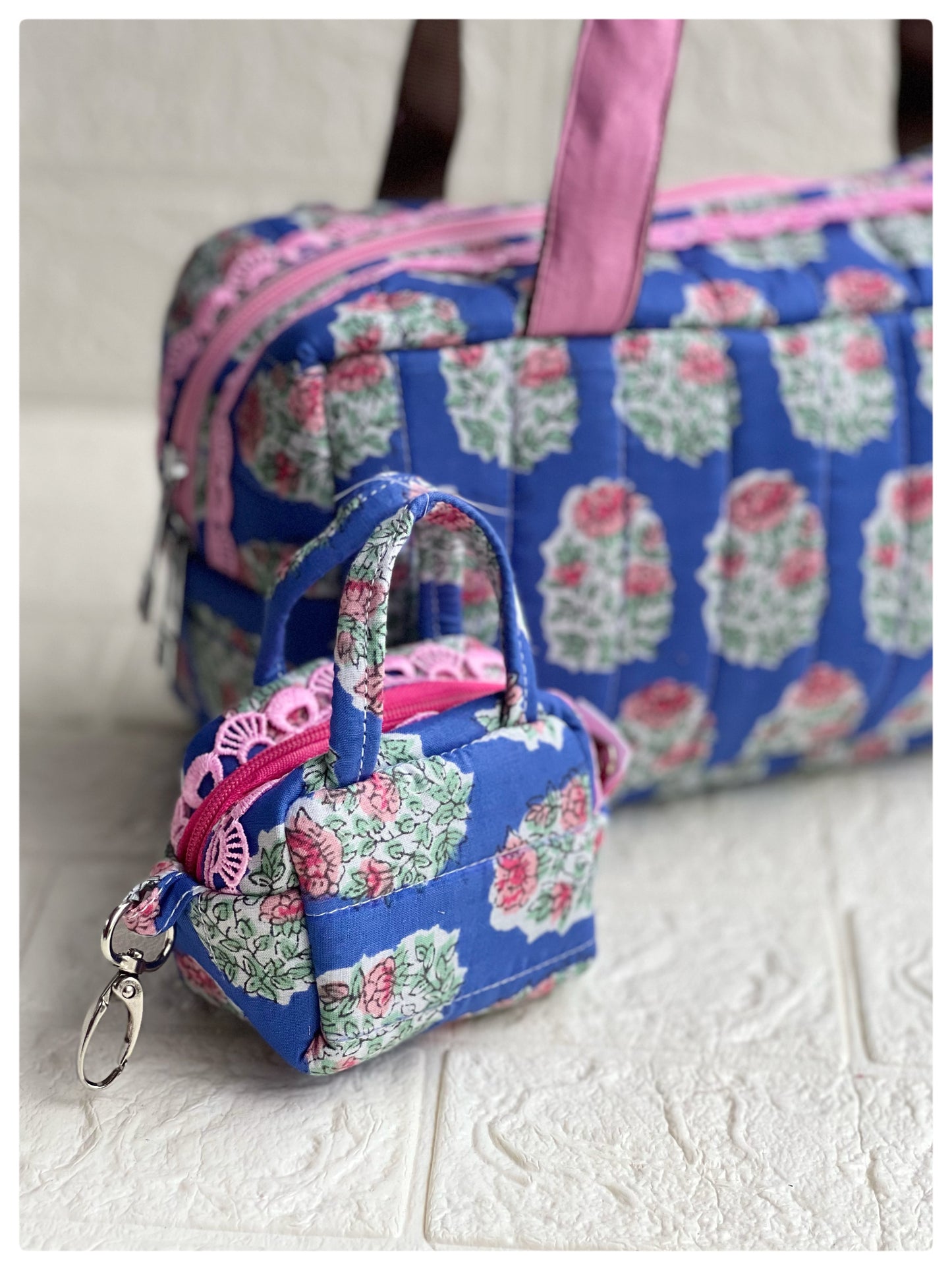 QUILTED PIKO TOTE