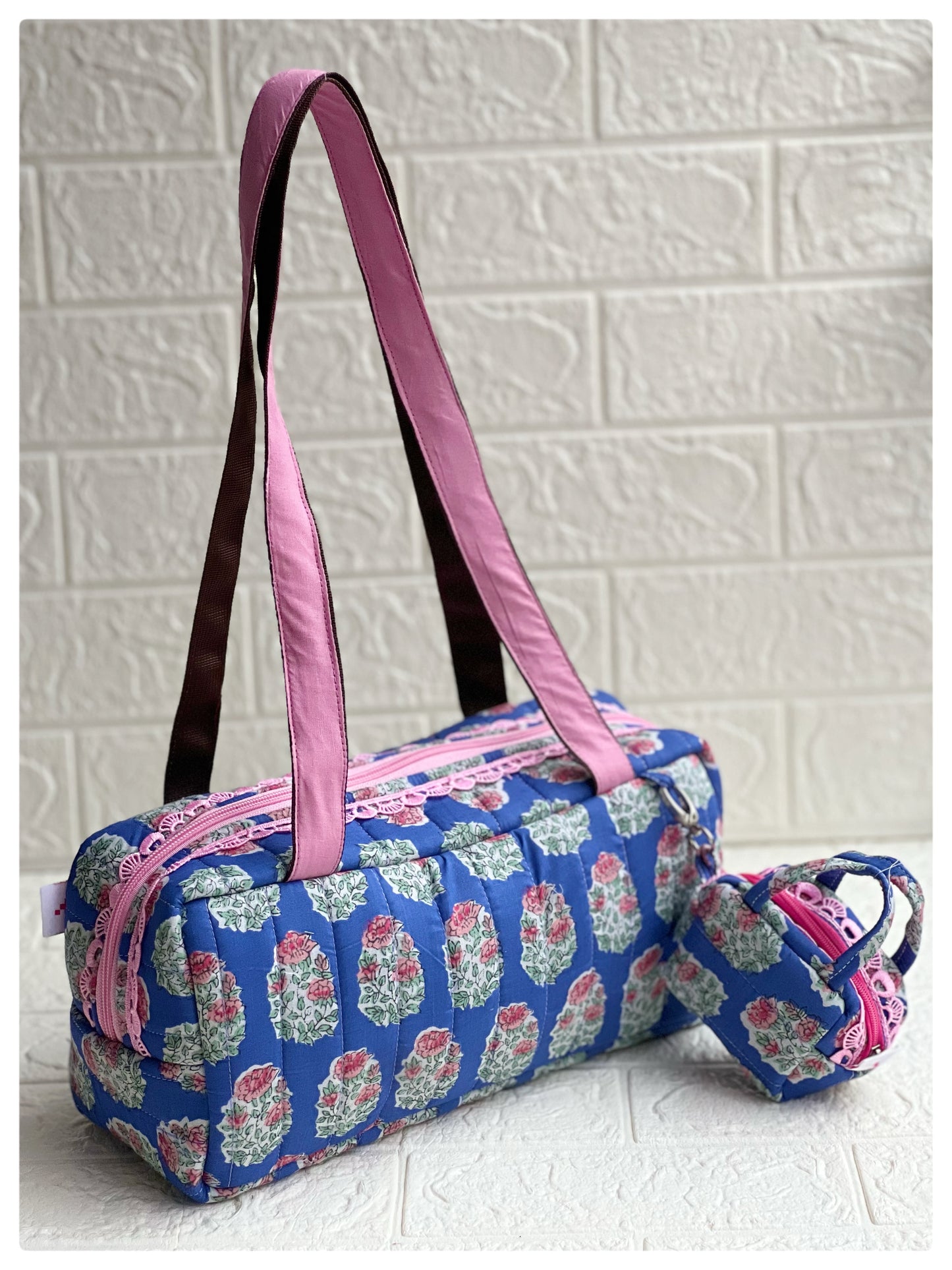 QUILTED PIKO TOTE