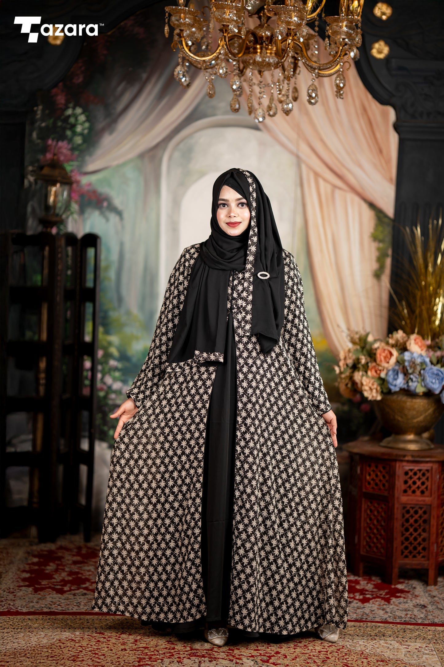 Ebony Abaya Set