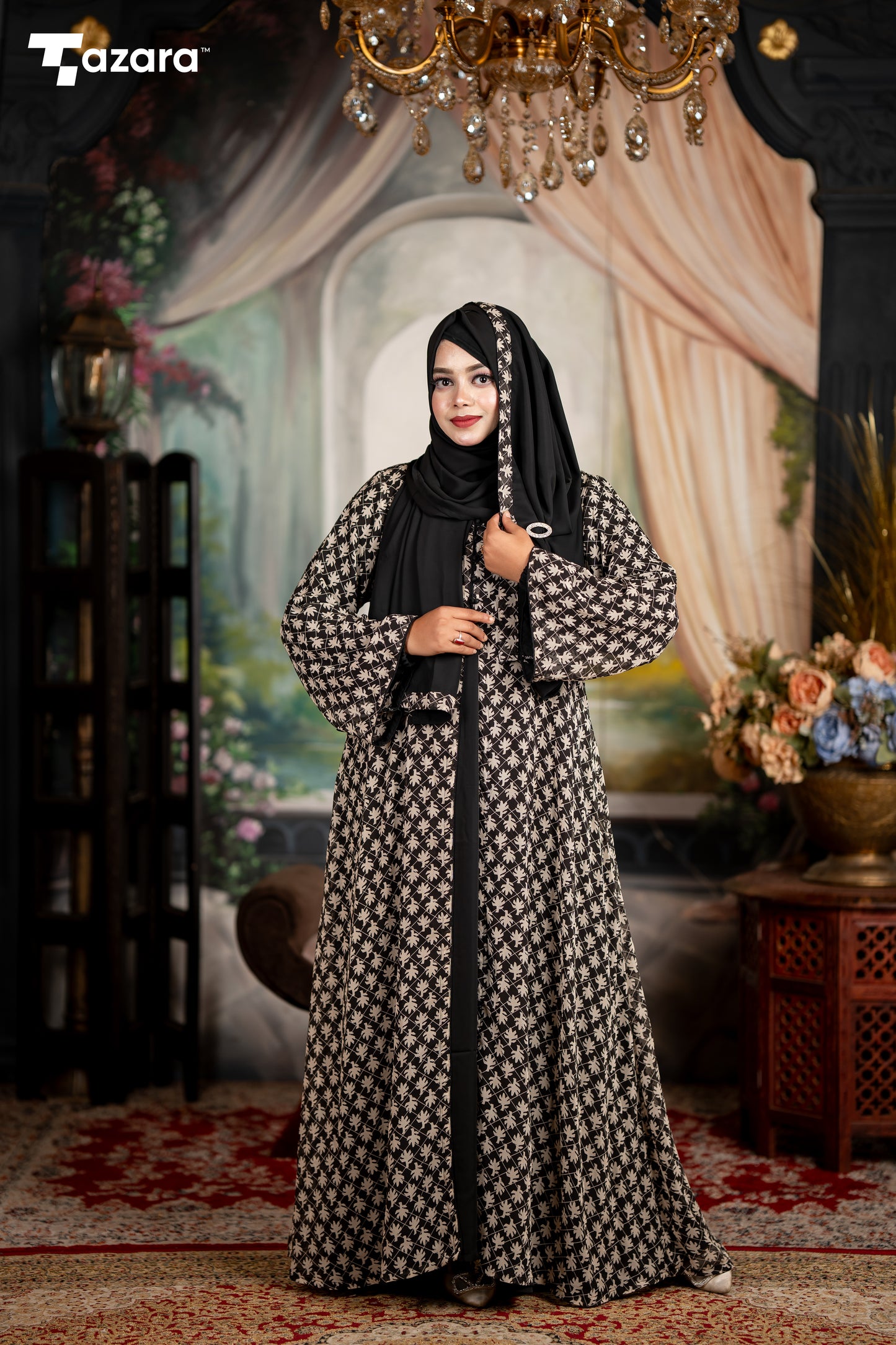 Ebony Abaya Set