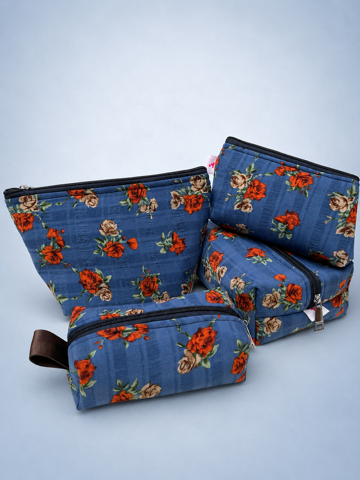 BLUE ROSE POUCHES