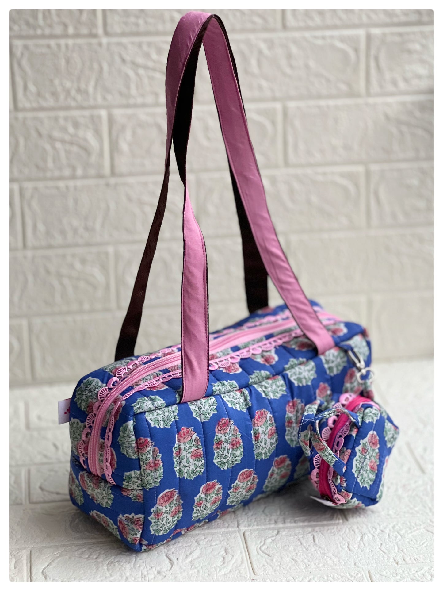 QUILTED PIKO TOTE