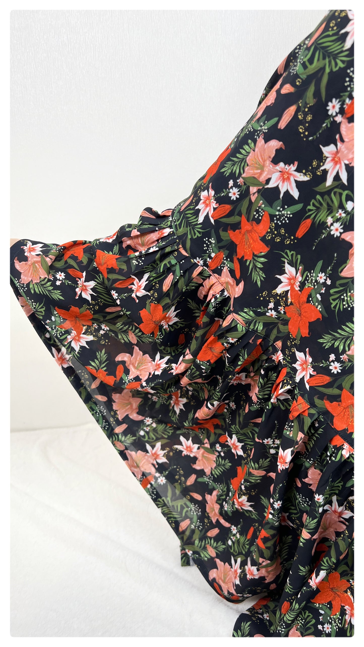 Orchid Black Long Gown