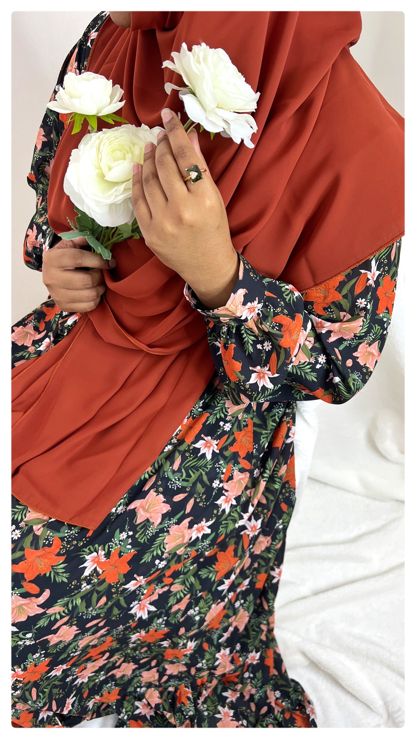 Orchid Black Long Gown