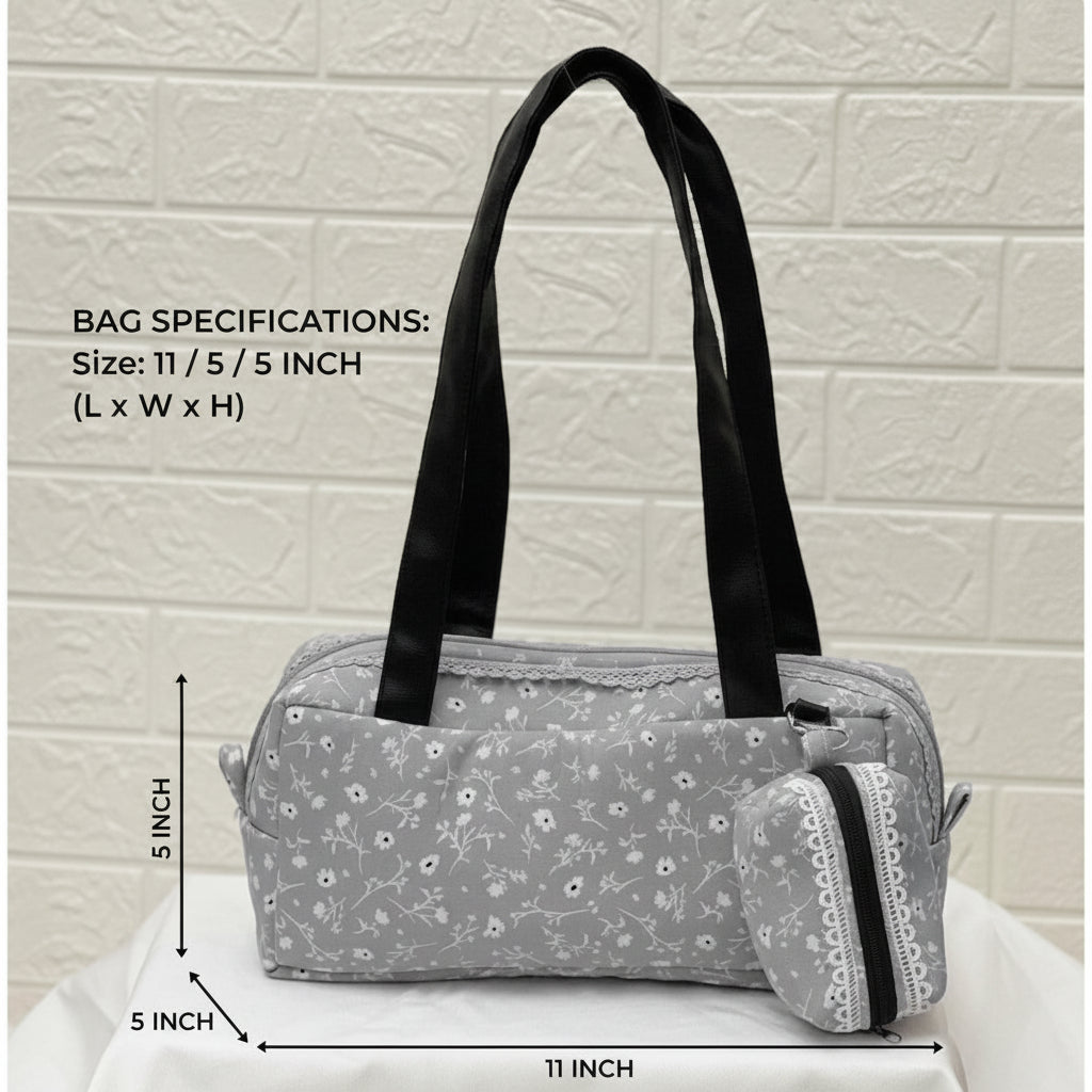 PURPLE TIGER PIKO TOTE