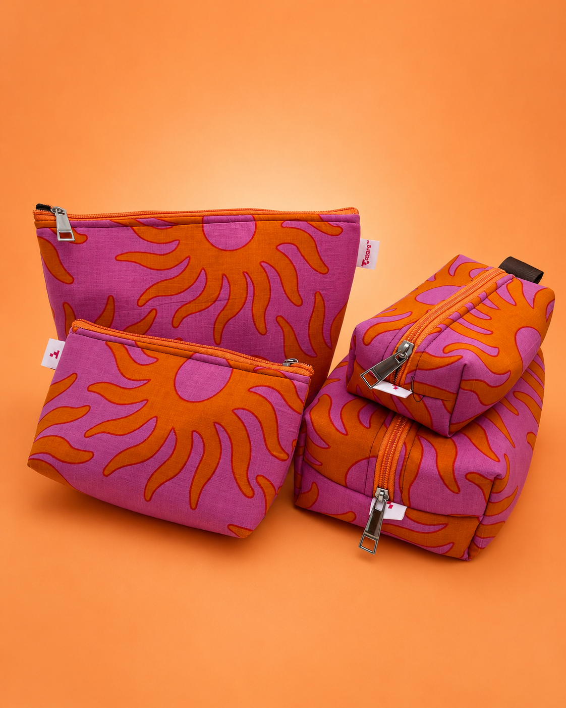 ORANGE SUN POUCHES