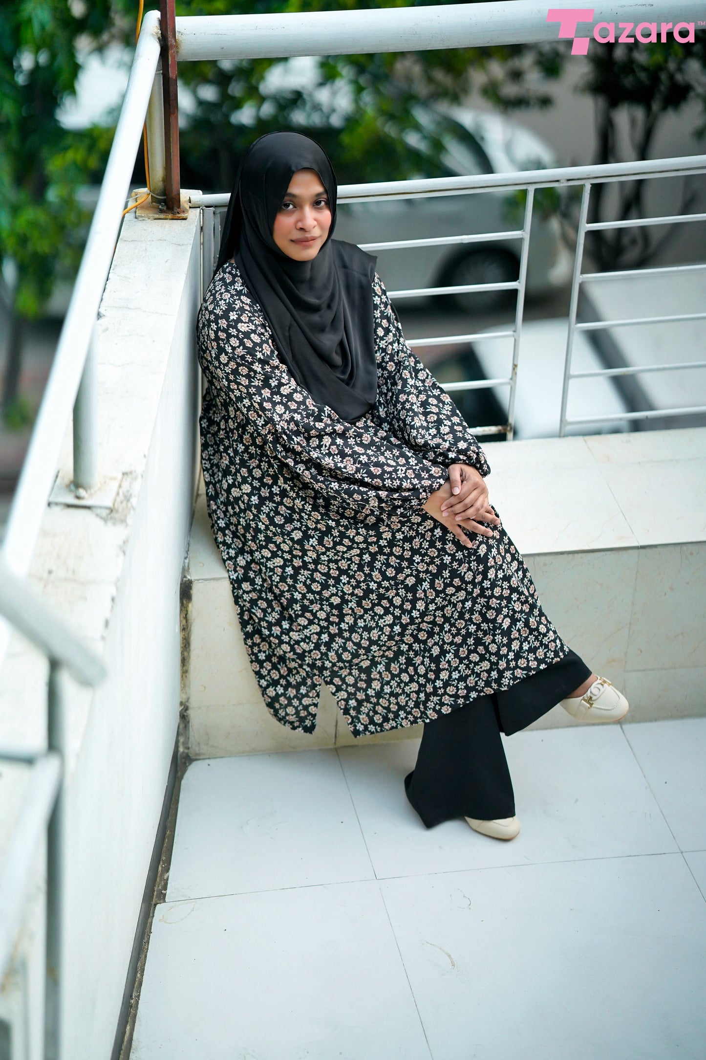 Black Brown Long Tops