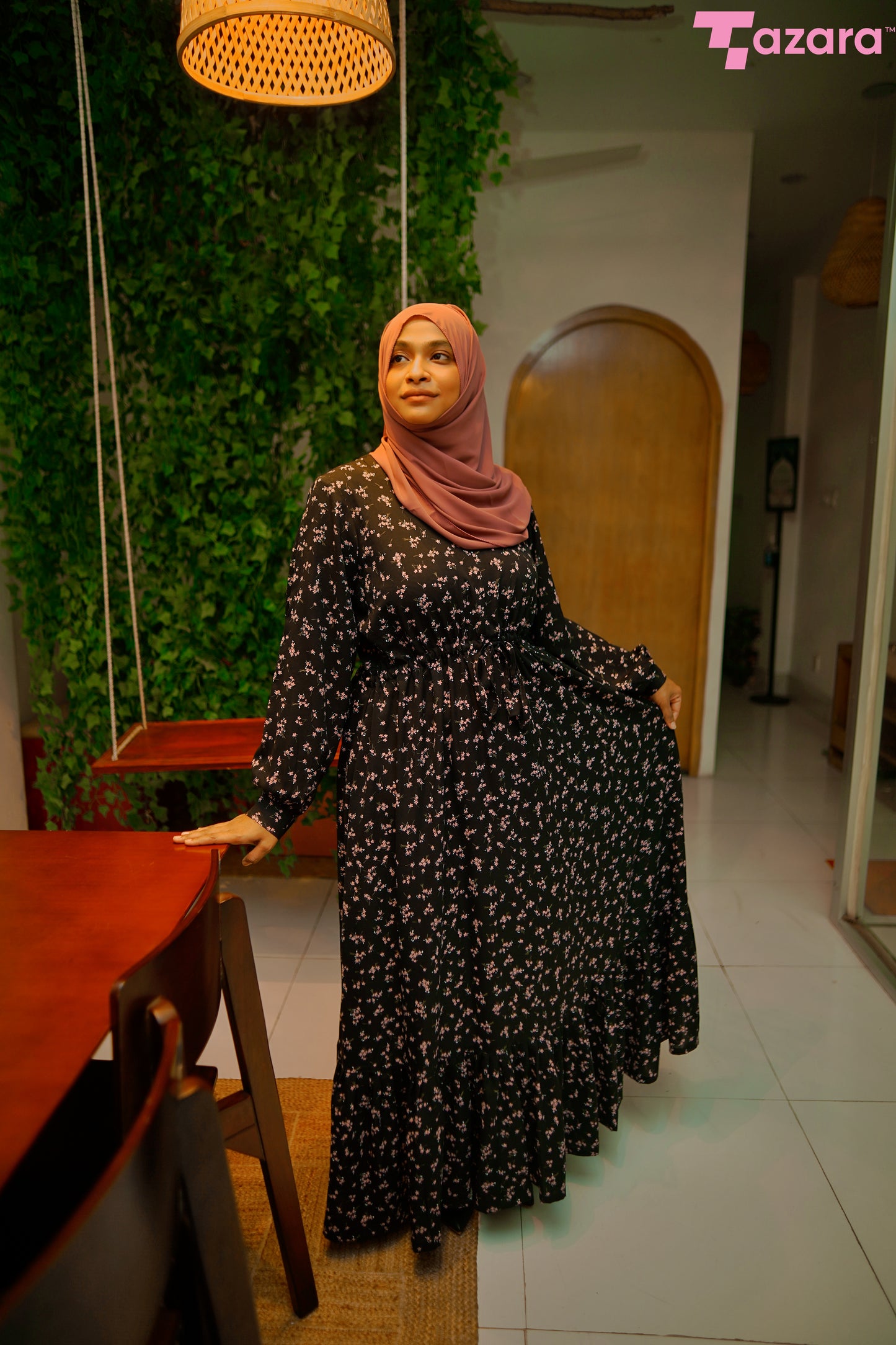 Black Long Gown