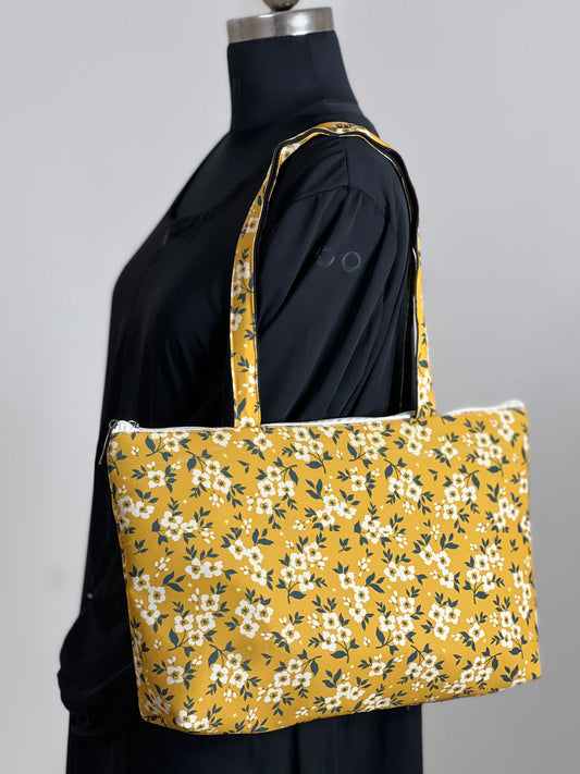 YELLOW TOTE BAG