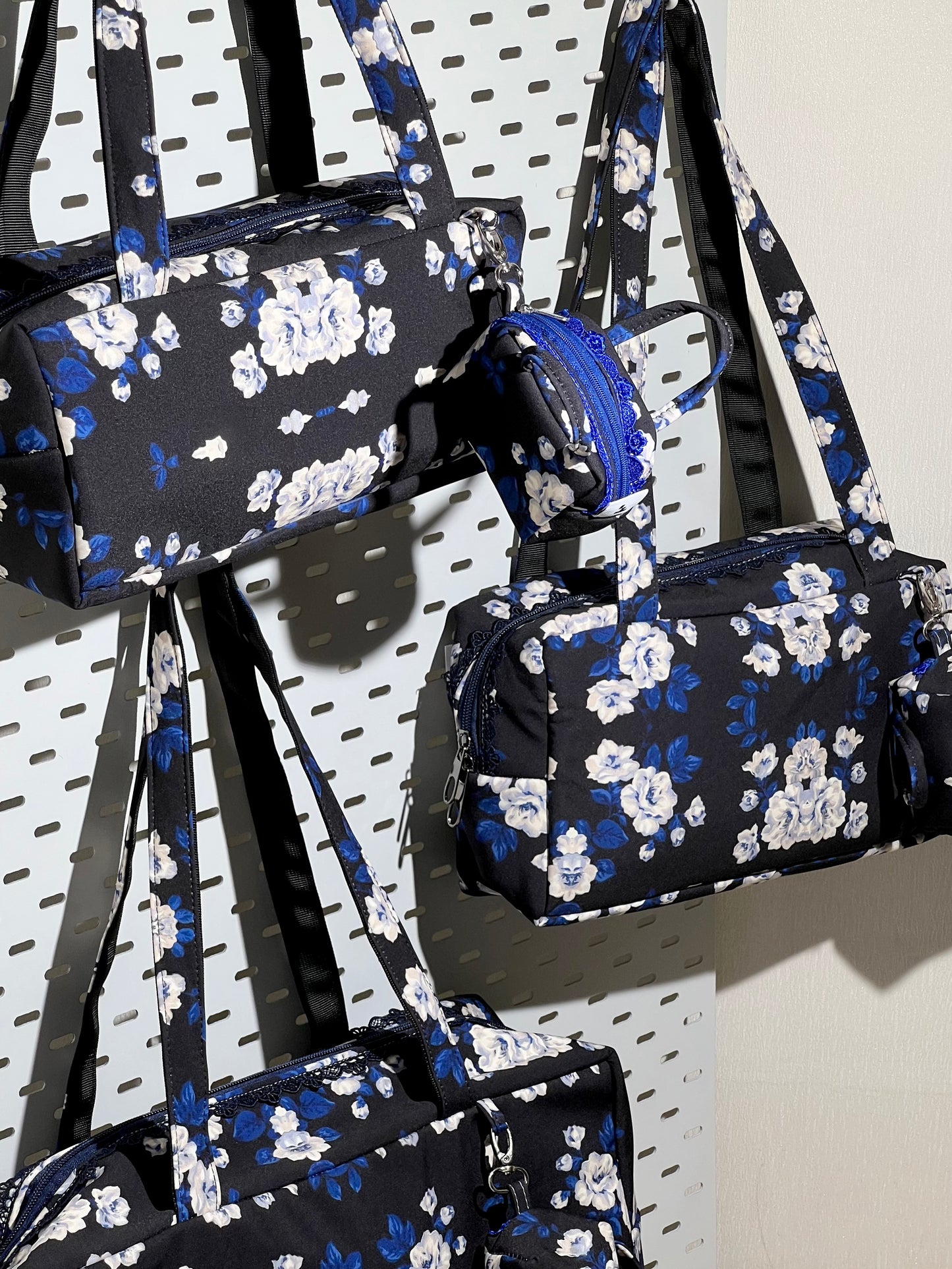 Black Blue Piko Tote