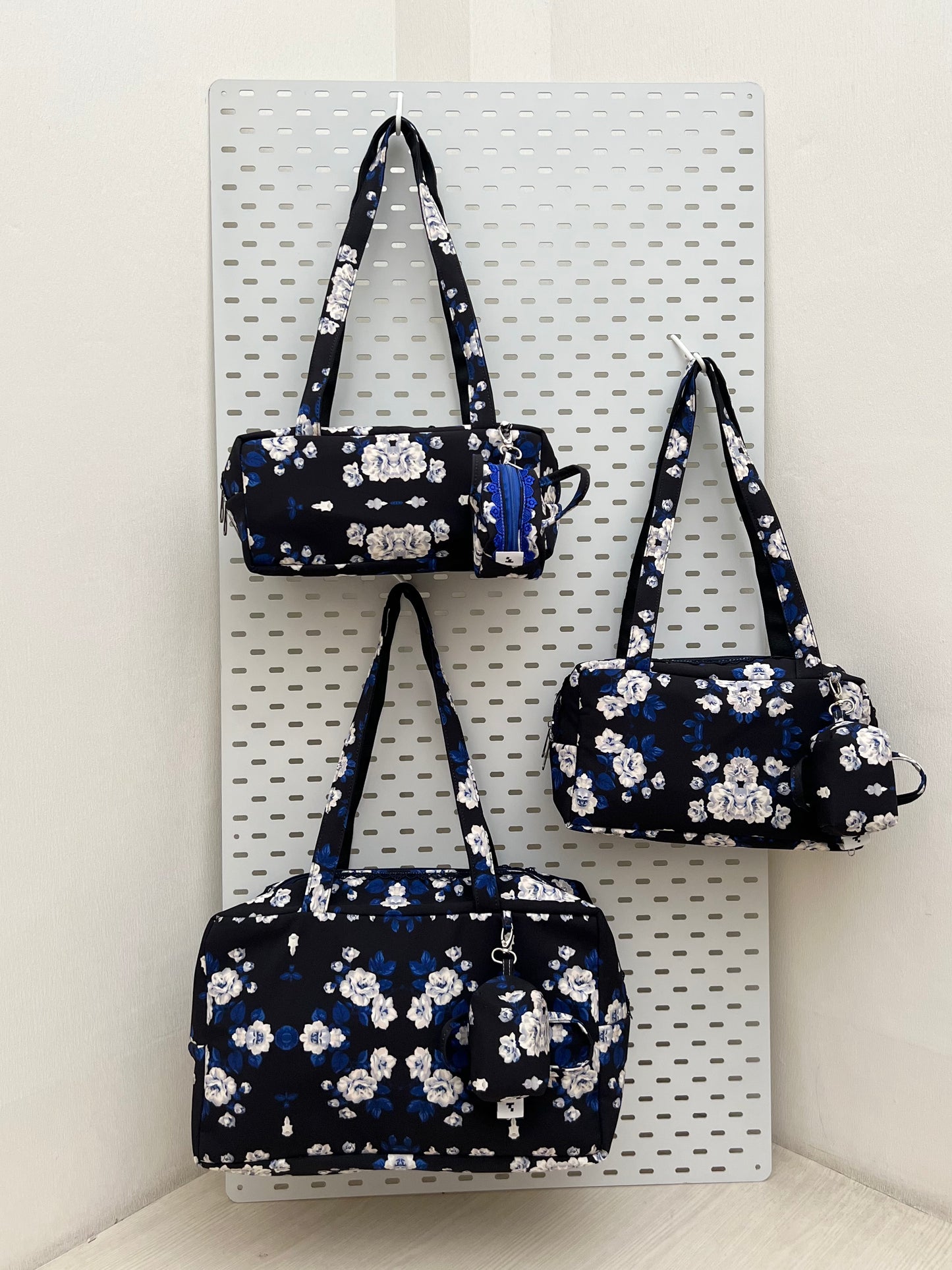 Black Blue Piko Tote