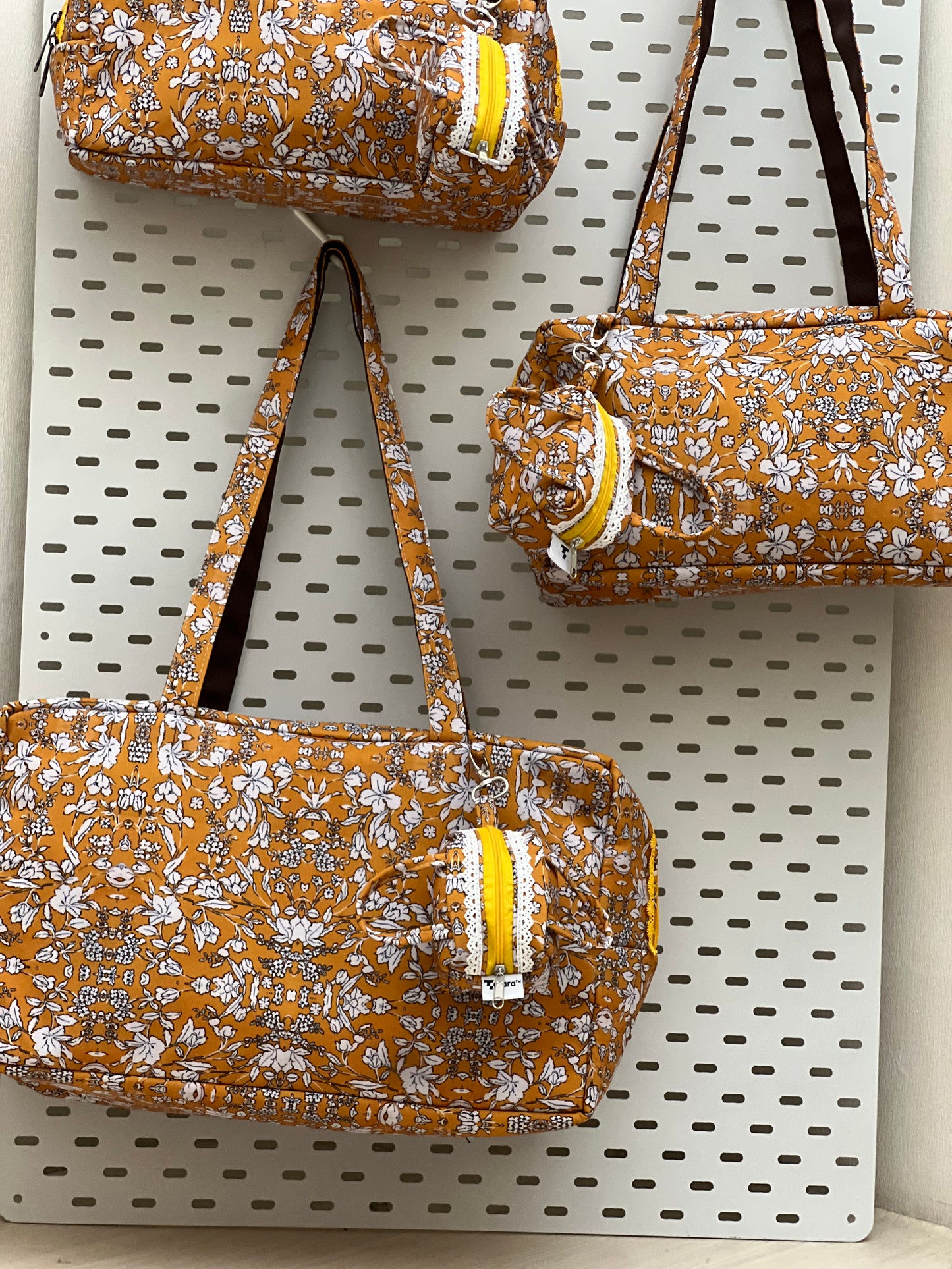 Yellow Floral Pablo Tote