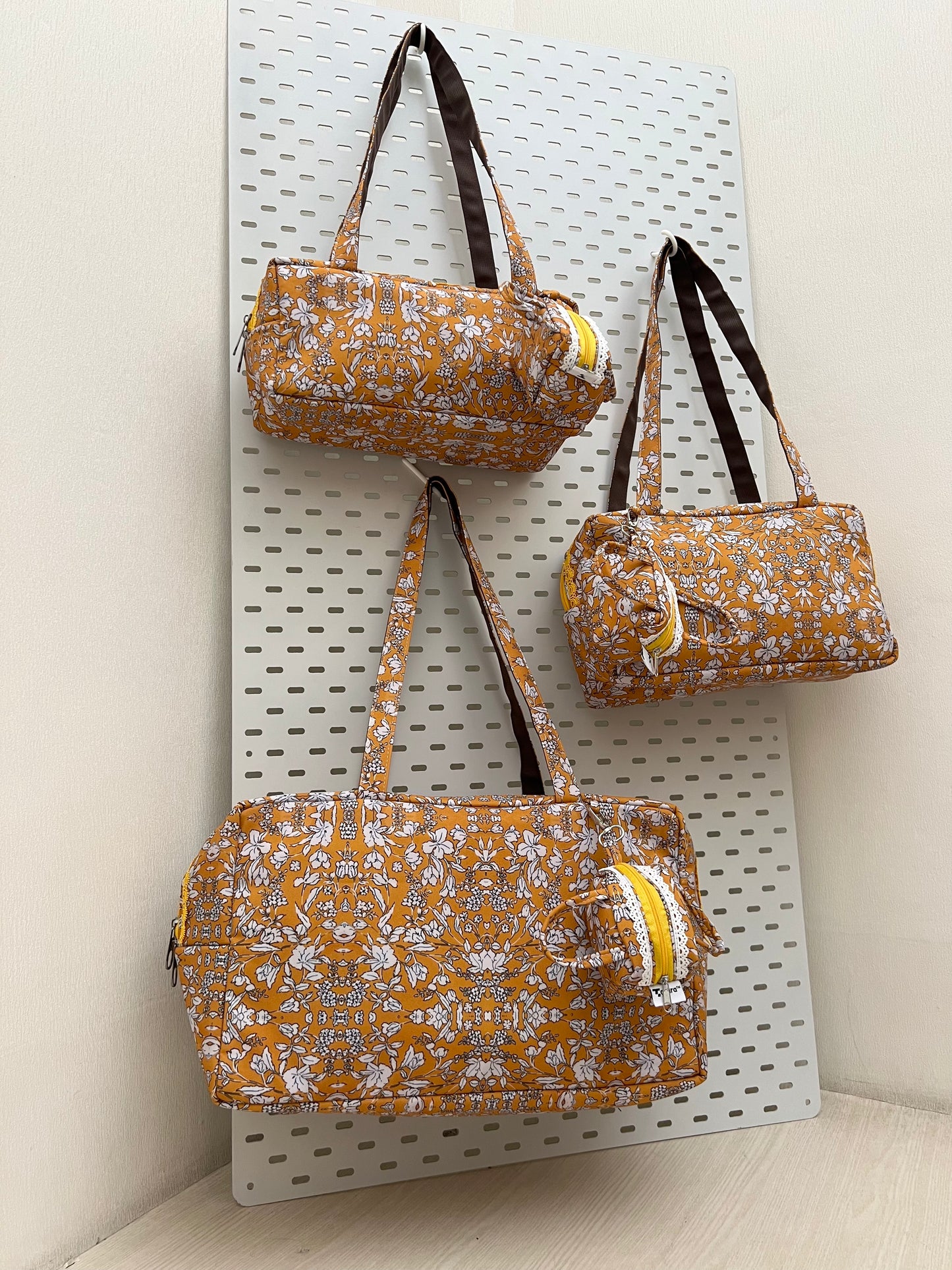 Yellow Floral Pablo Tote