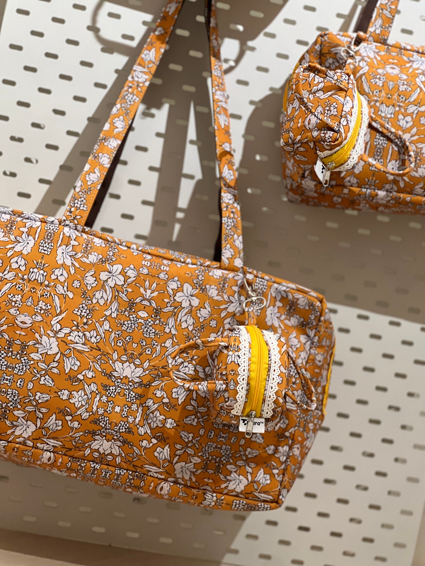 Yellow Floral Pablo Tote
