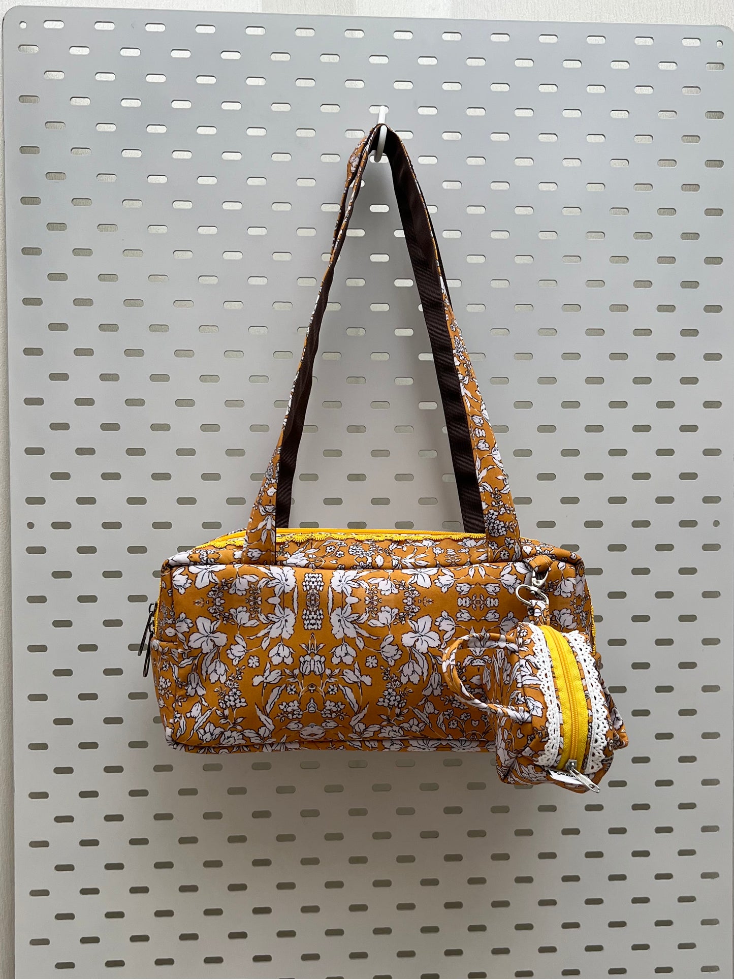 Yellow Floral Piko Tote
