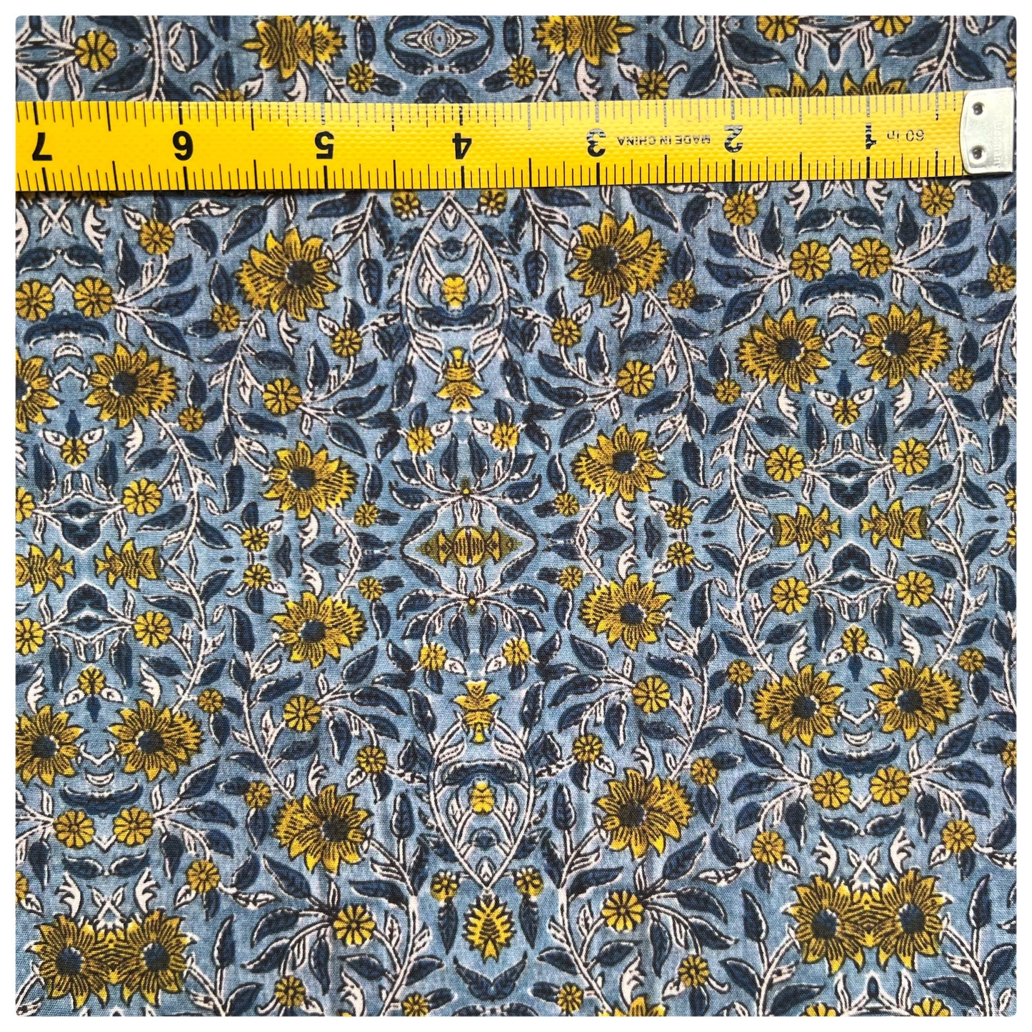 BLUE YELOOW FLORAL