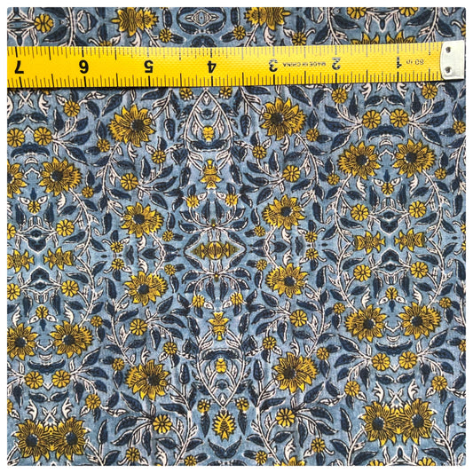 BLUE YELOOW FLORAL