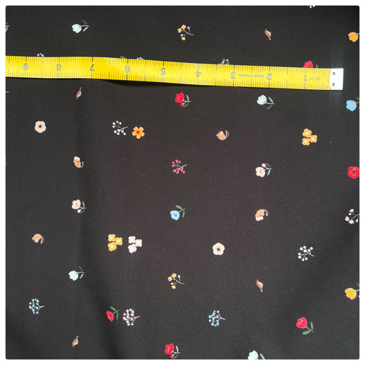 BLACK FLORAL