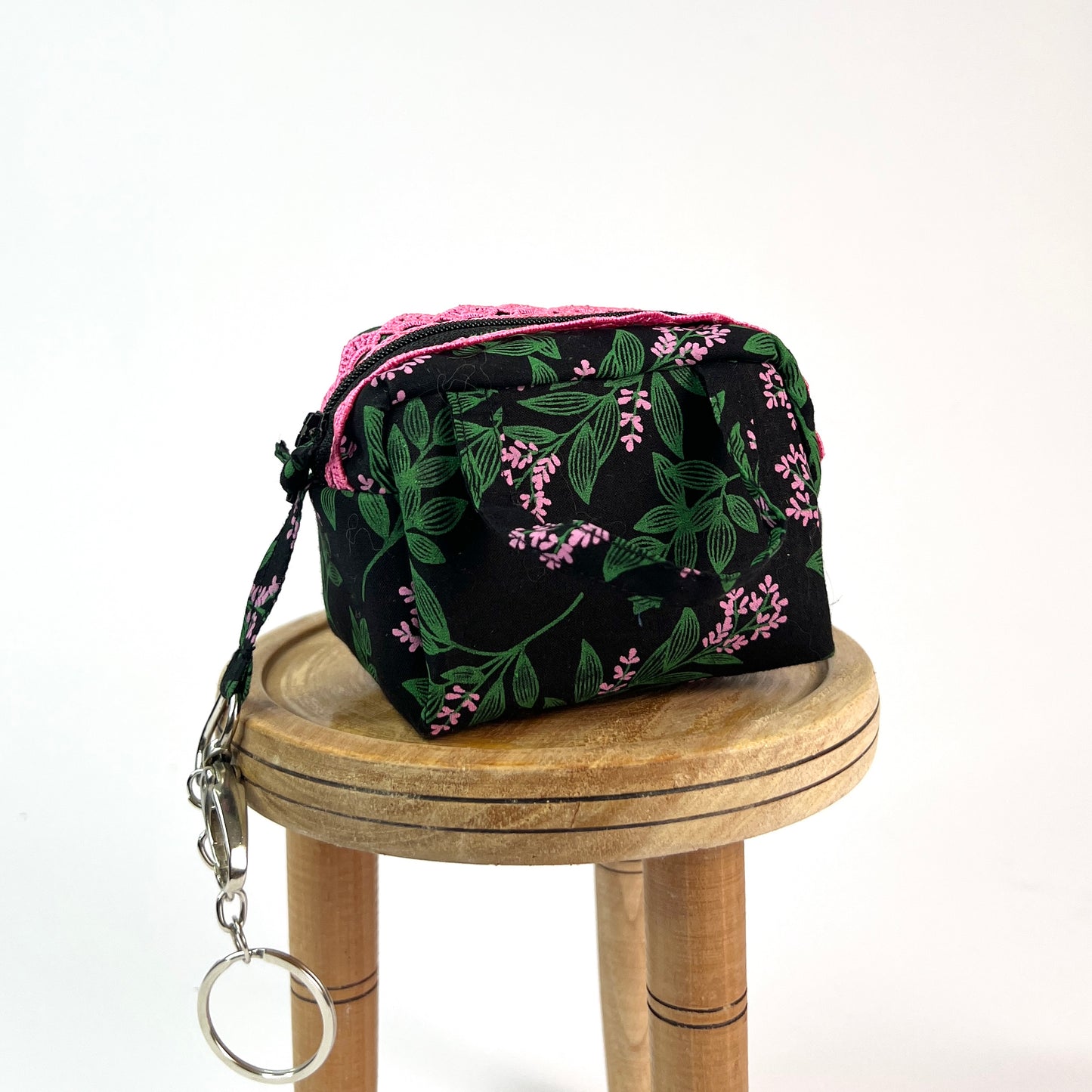 Black Pink Key Charm