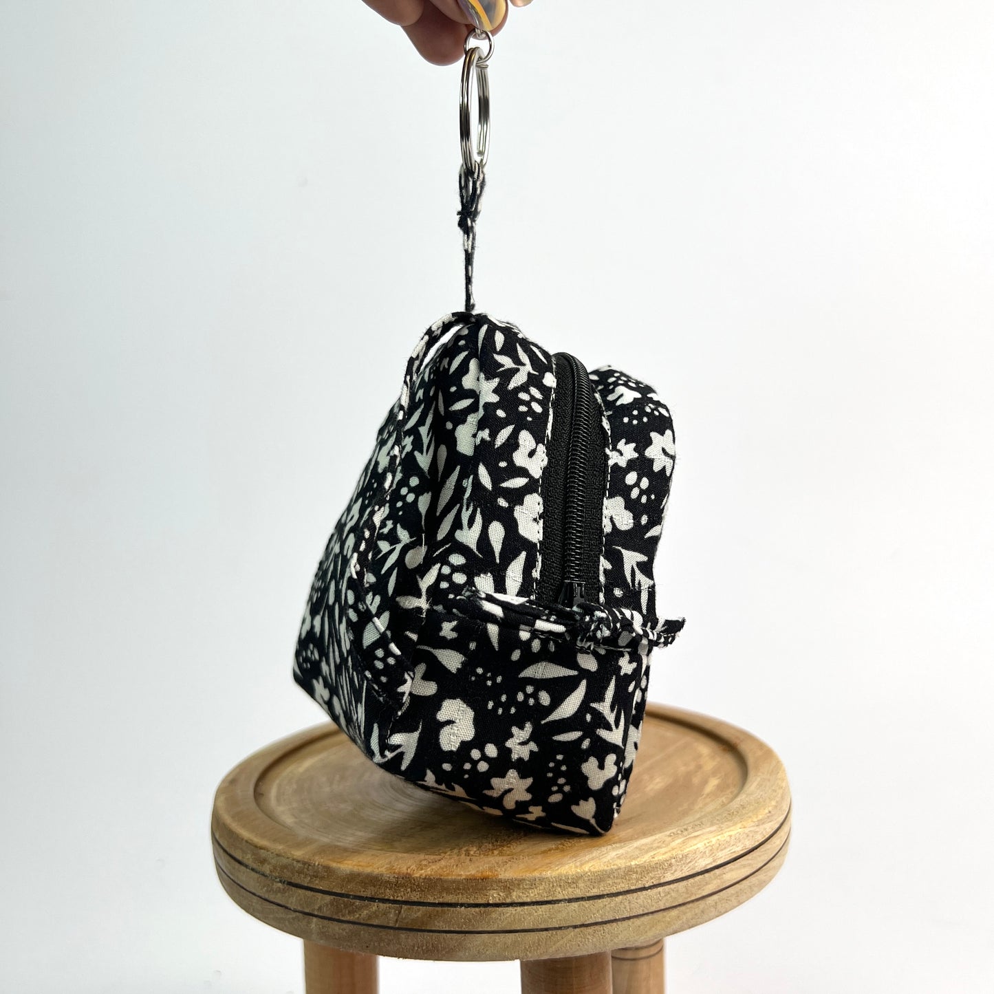 Black & White Key Charm