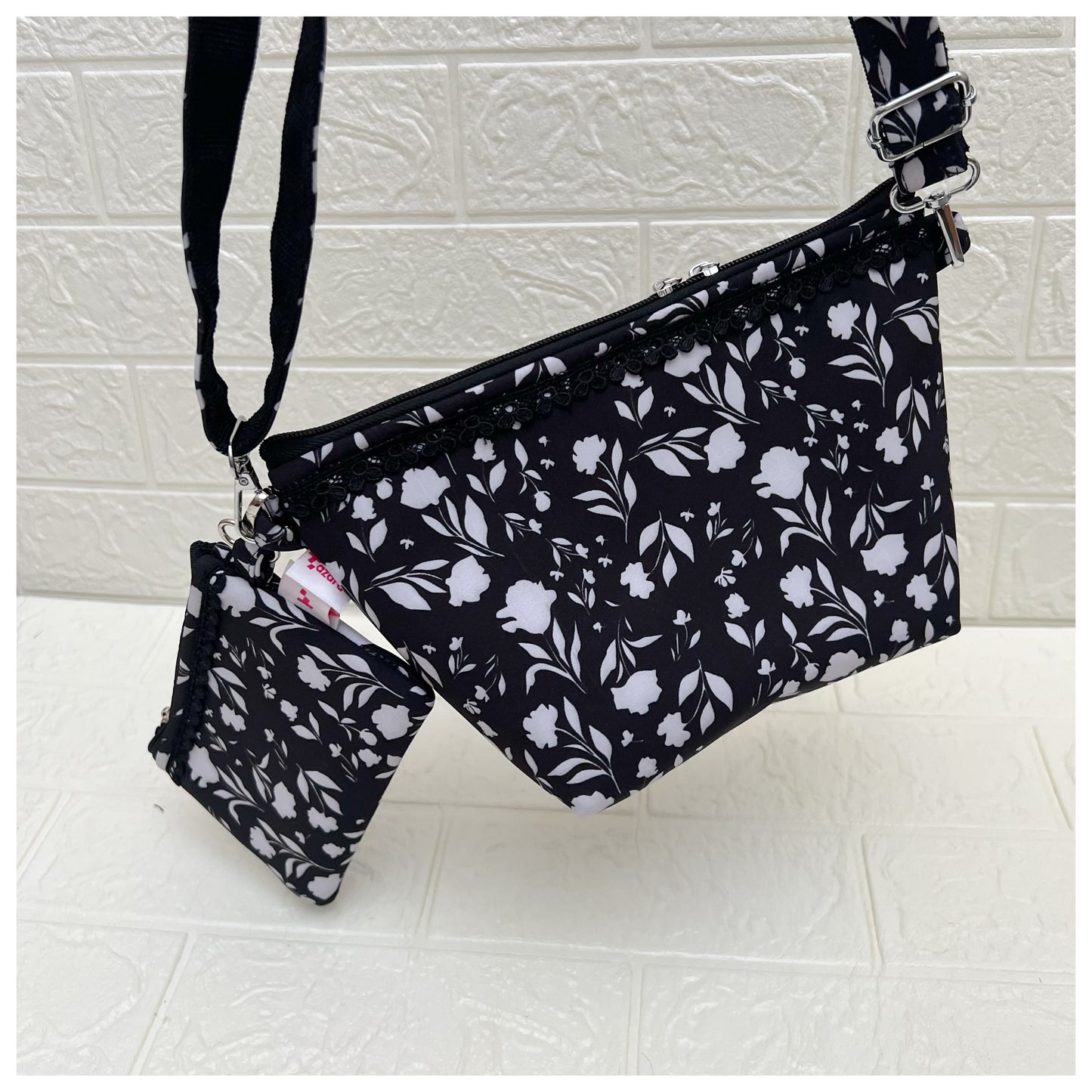 BNW2 FLORAL PARIZAT CROSSBODY