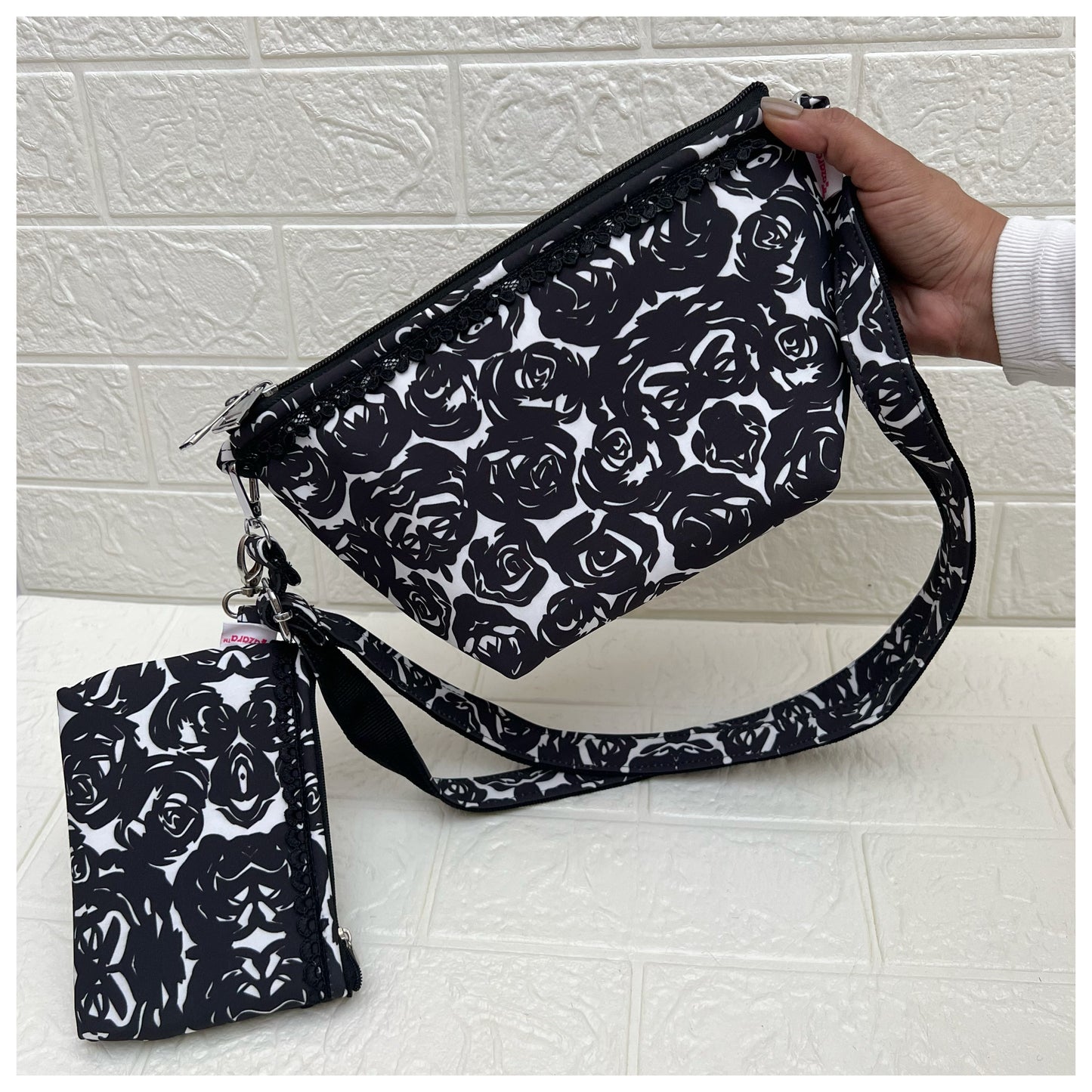 BNW ROSE PARIZAT CROSSBODY