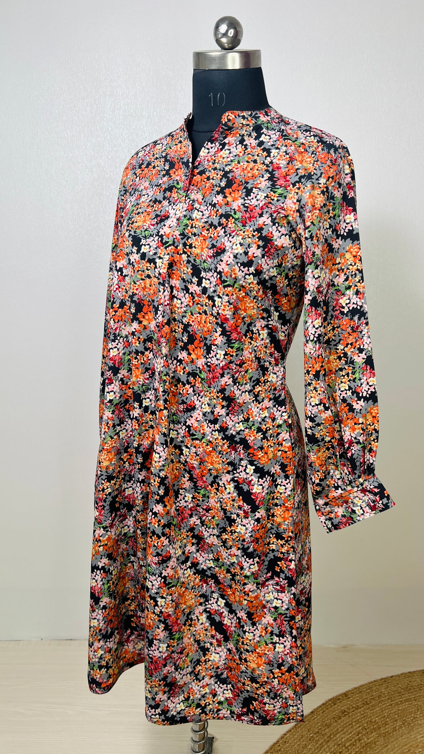 Orange Long Tops