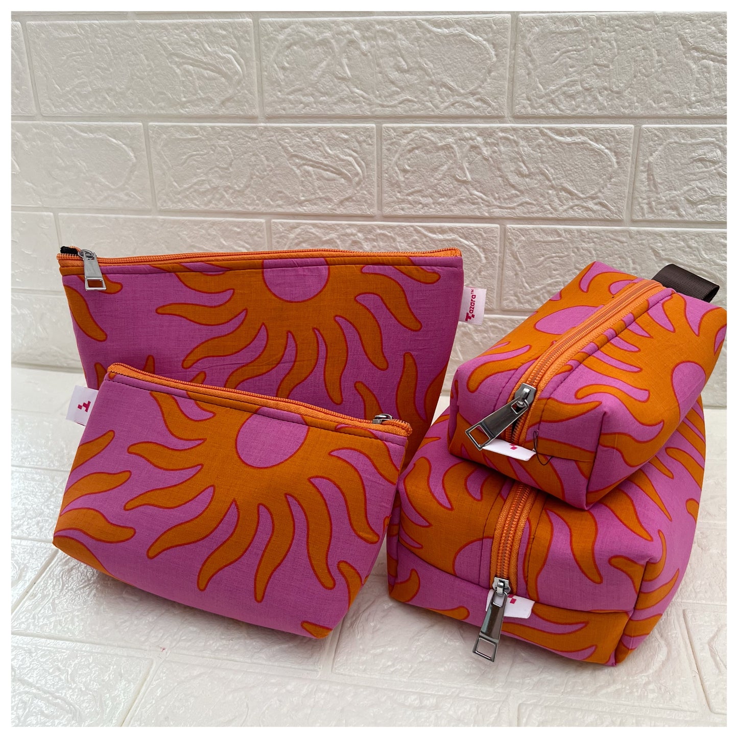 ORANGE SUN POUCHES