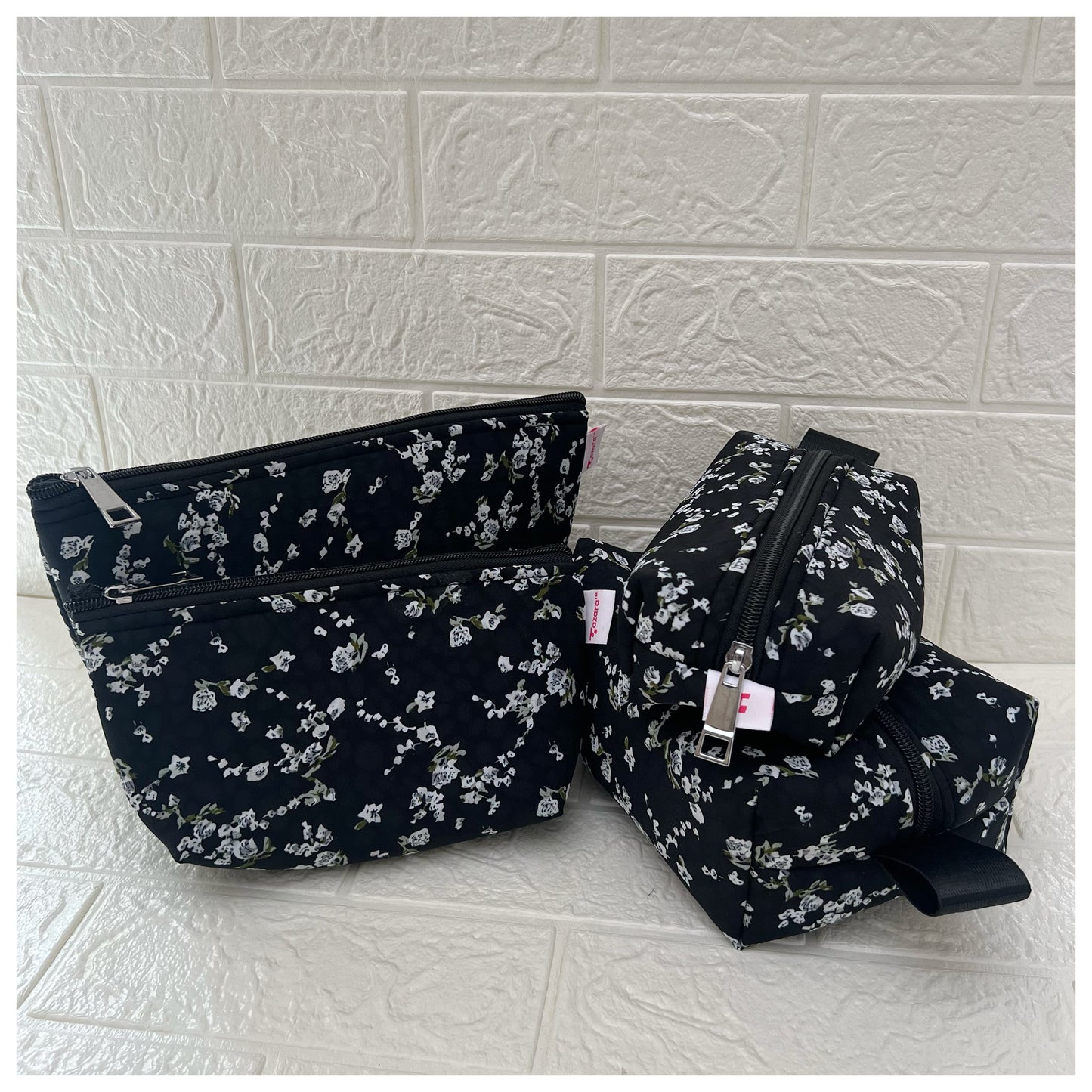 BLACK BLOSSOM POUCHES