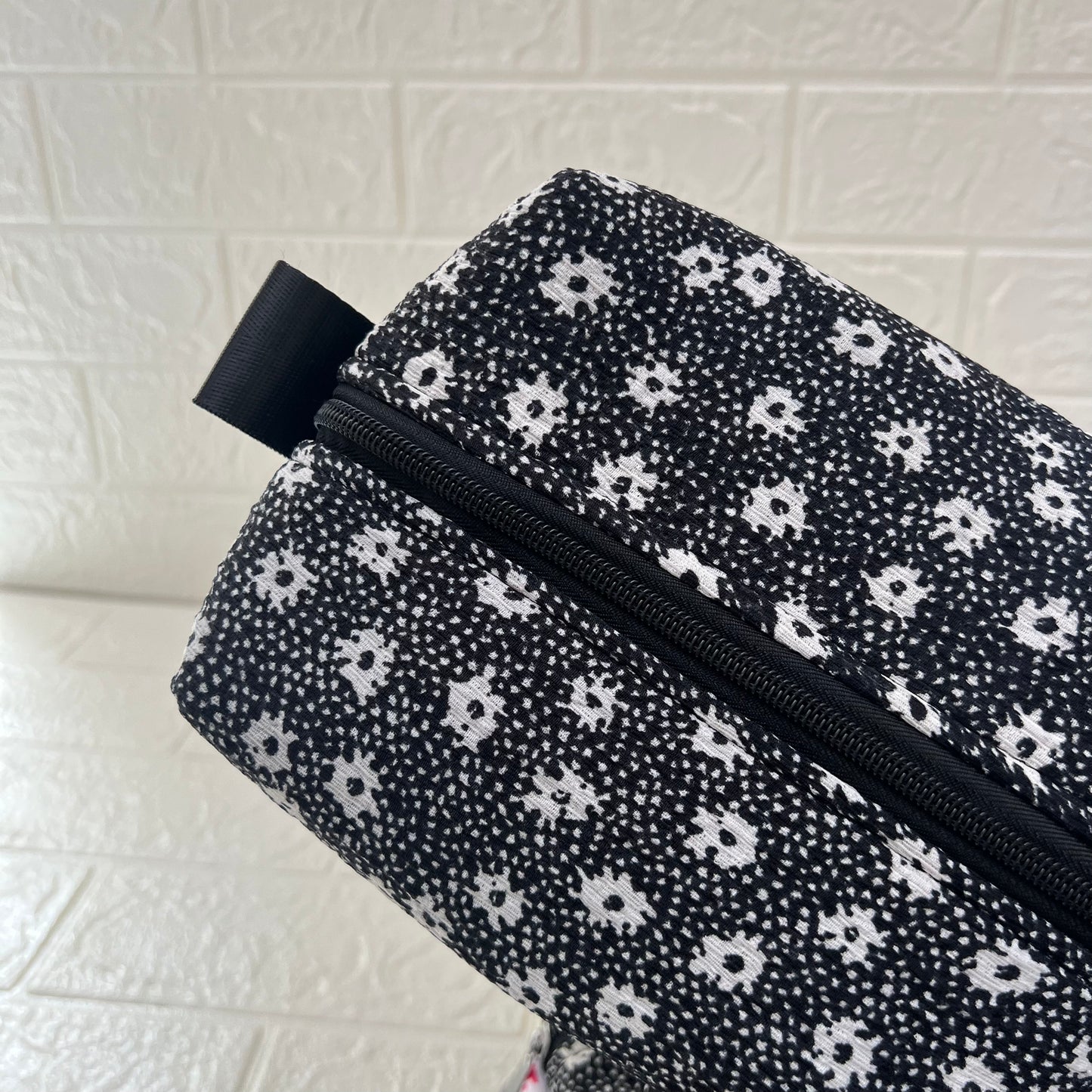 BNW POLKA FLORAL POUCHES