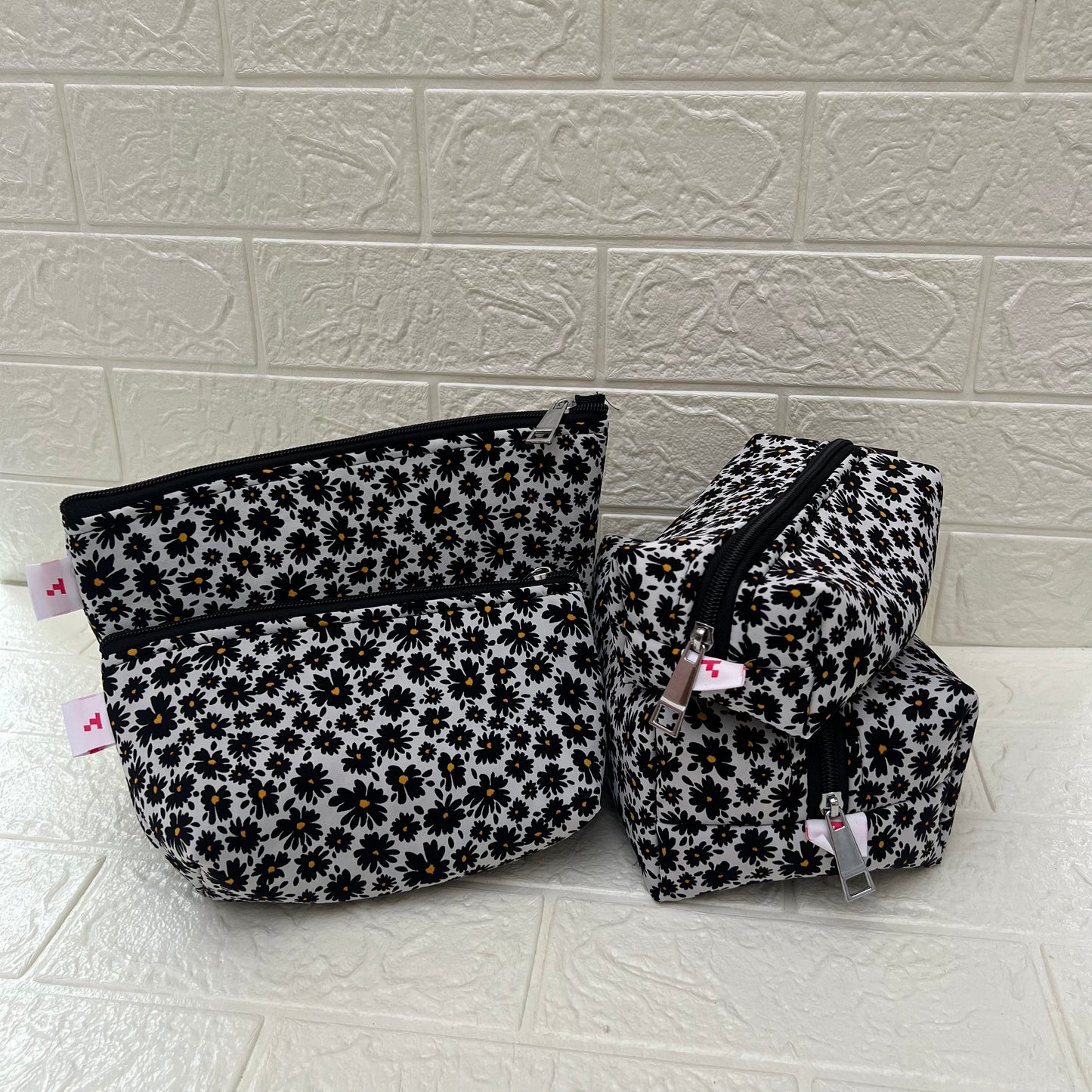BNW PERIWINKLE POUCHES