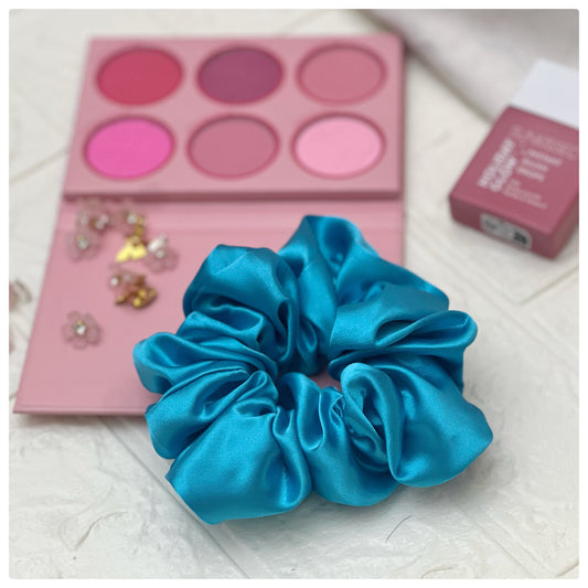 BLUE3 SCRUNCHIES