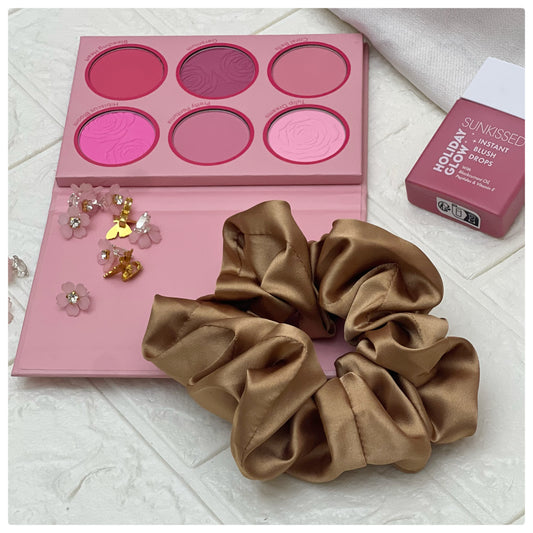 BROWN2 SCRUNCHIES