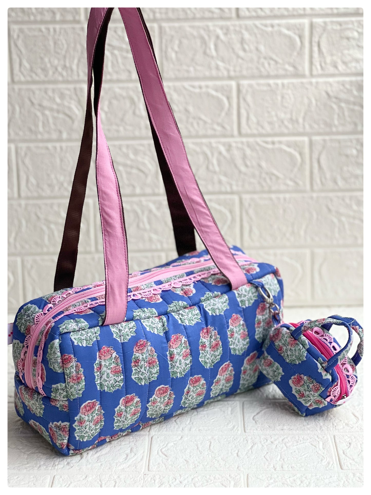 QUILTED PIKO TOTE