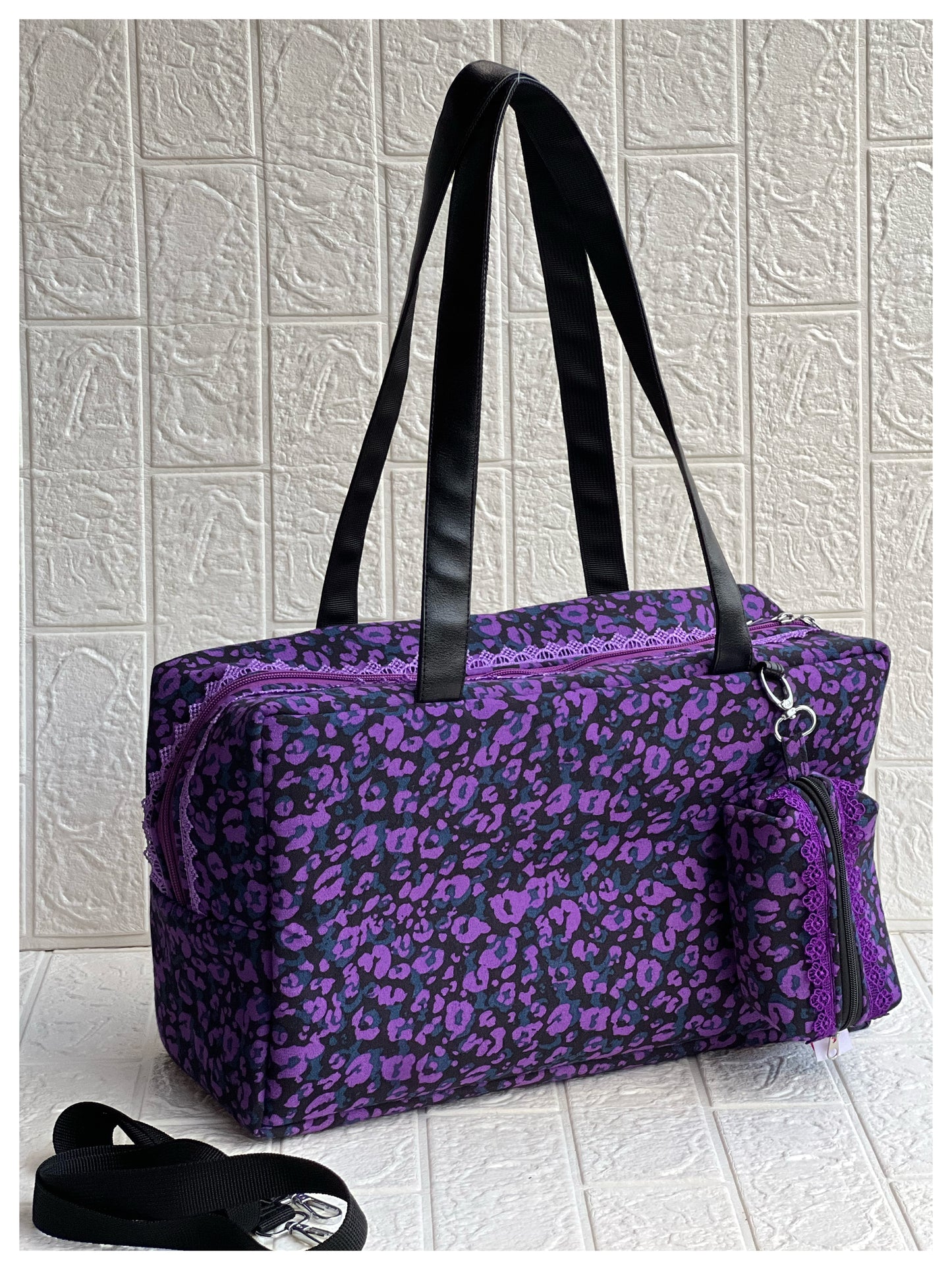 PURPLE TIGER PABLO TOTE