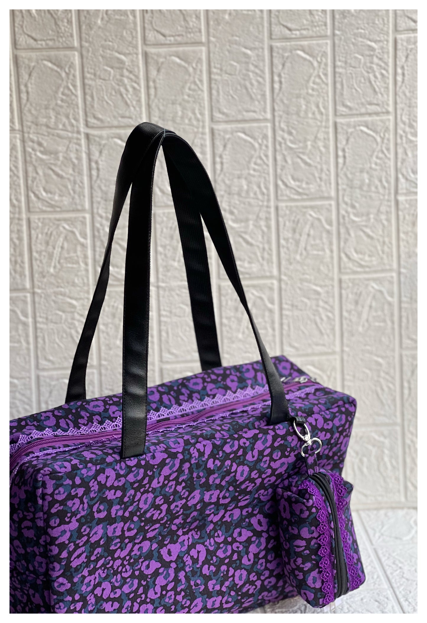 PURPLE TIGER PABLO TOTE