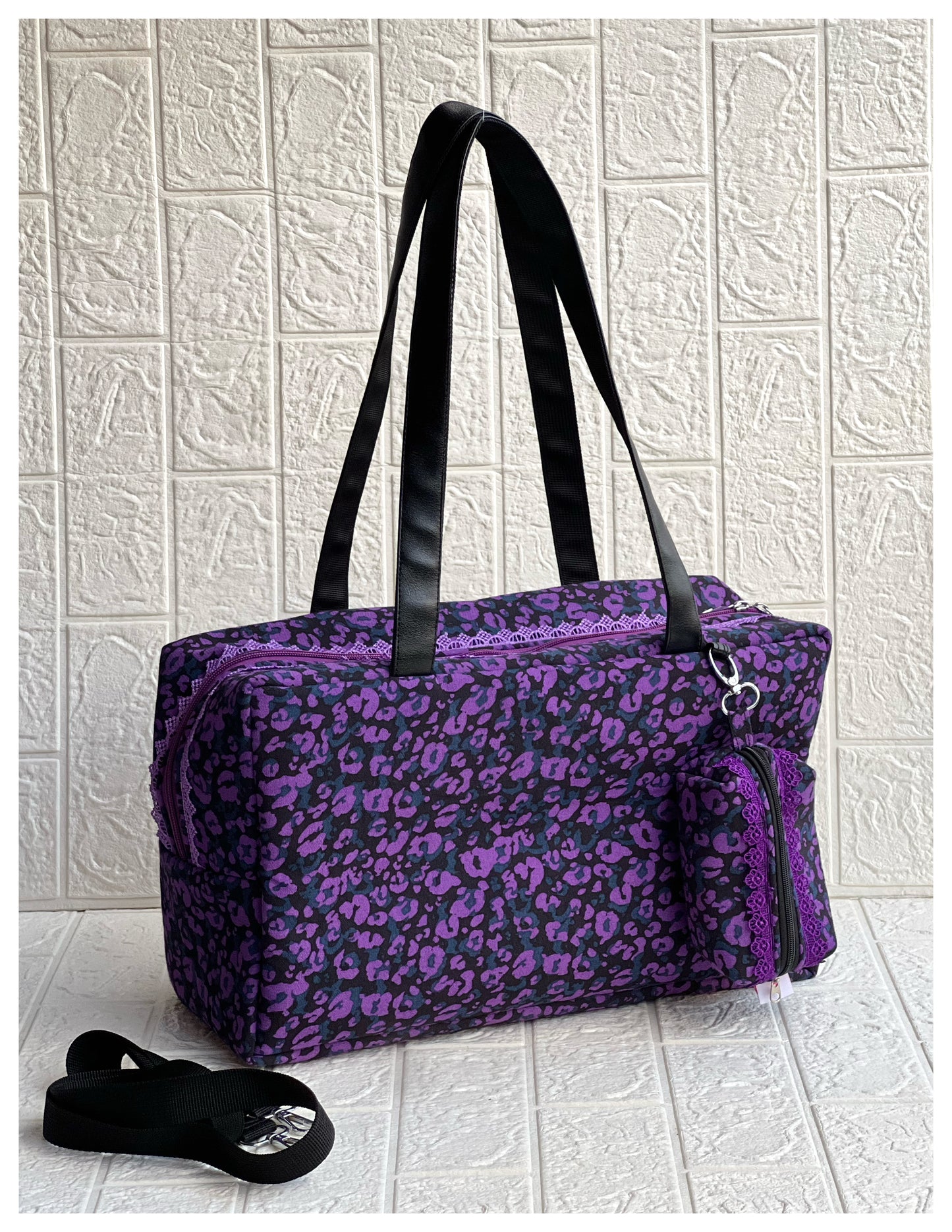 PURPLE TIGER PABLO TOTE