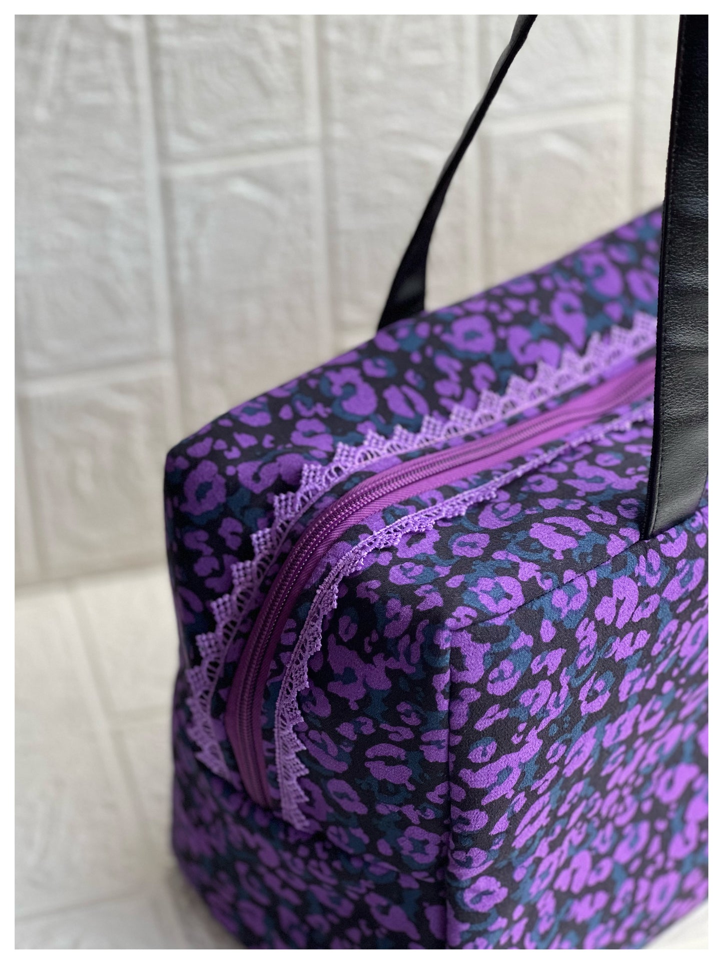 PURPLE TIGER PABLO TOTE