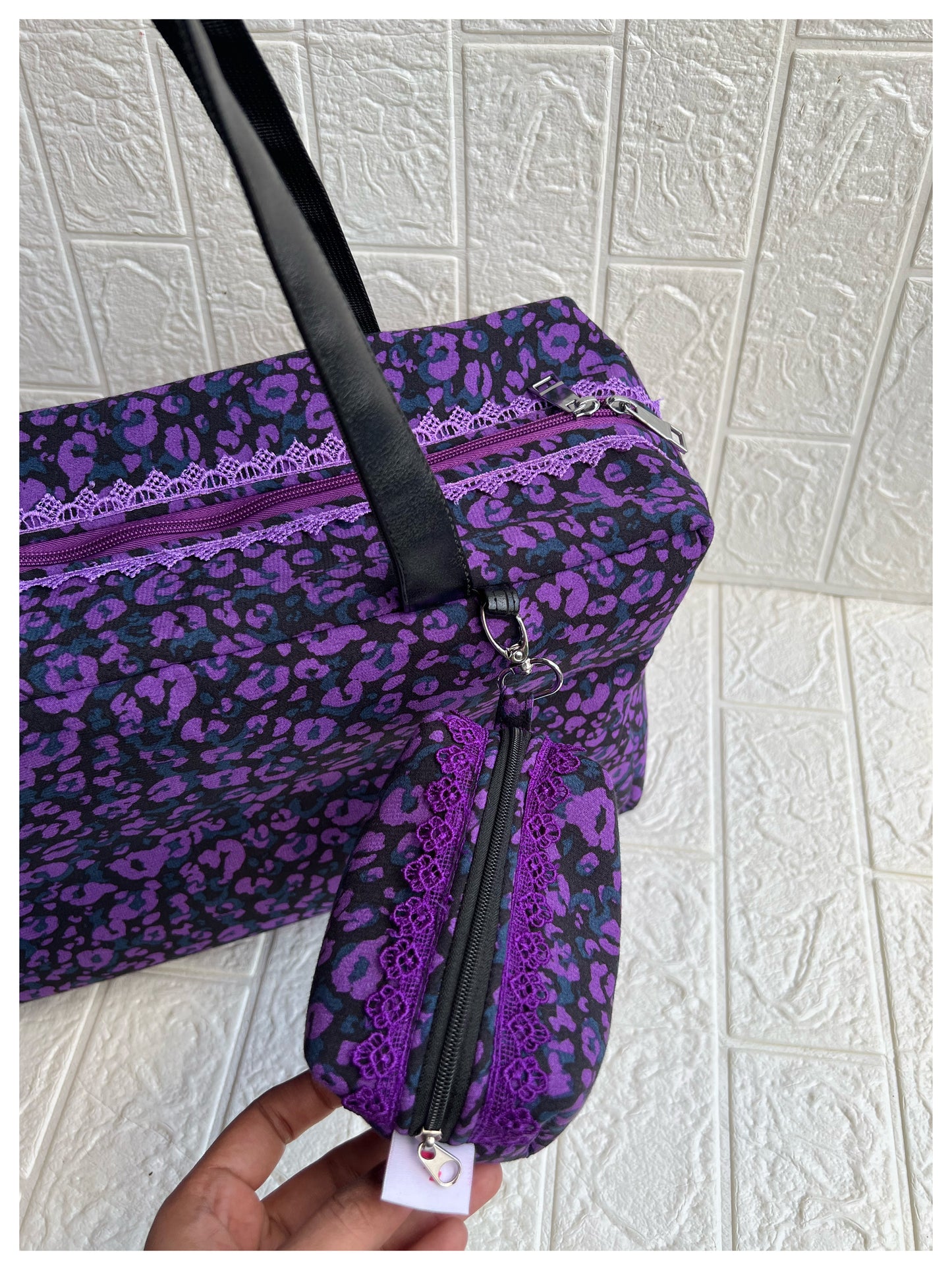 PURPLE TIGER PABLO TOTE