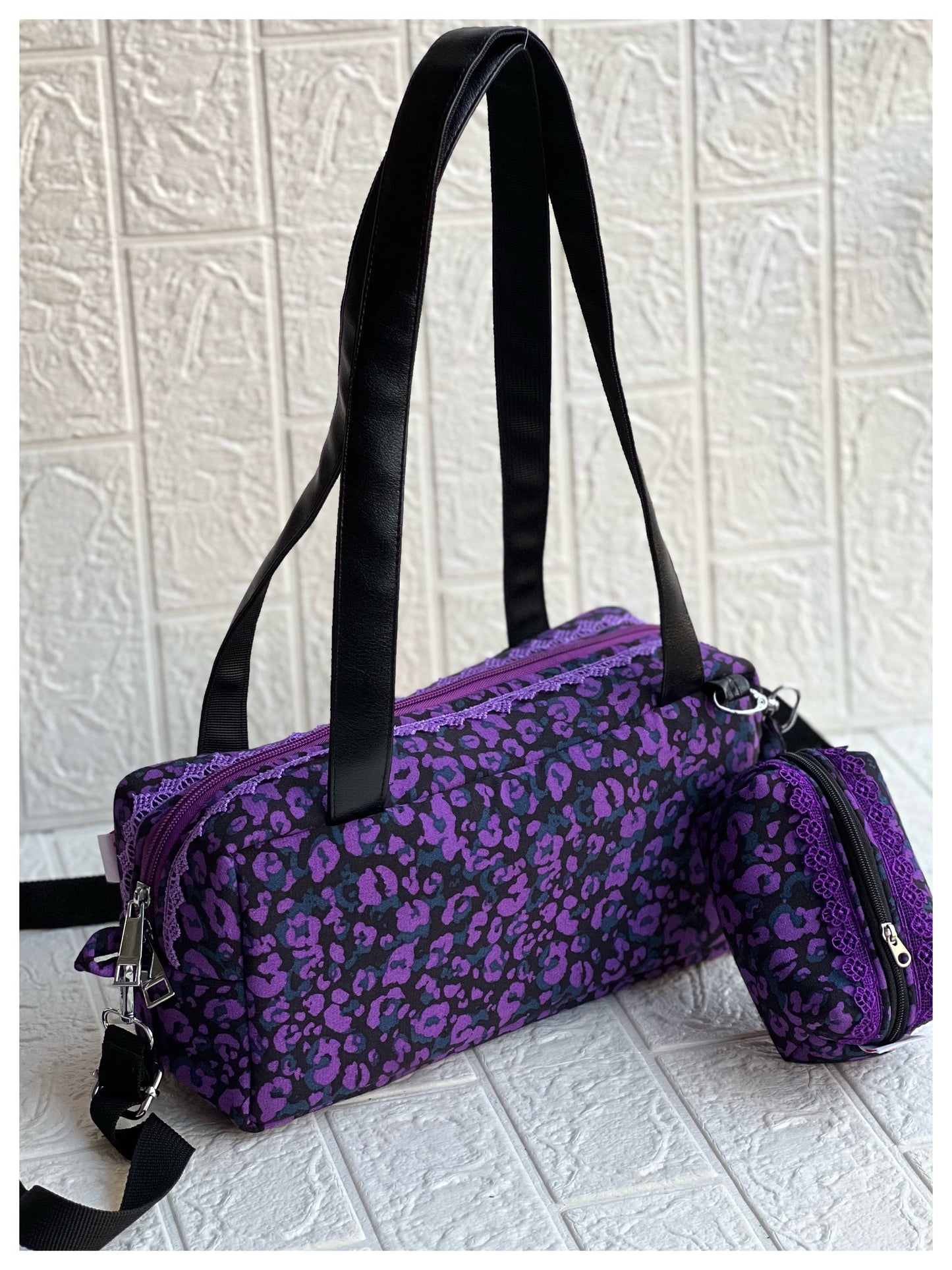 PURPLE TIGER PIKO TOTE
