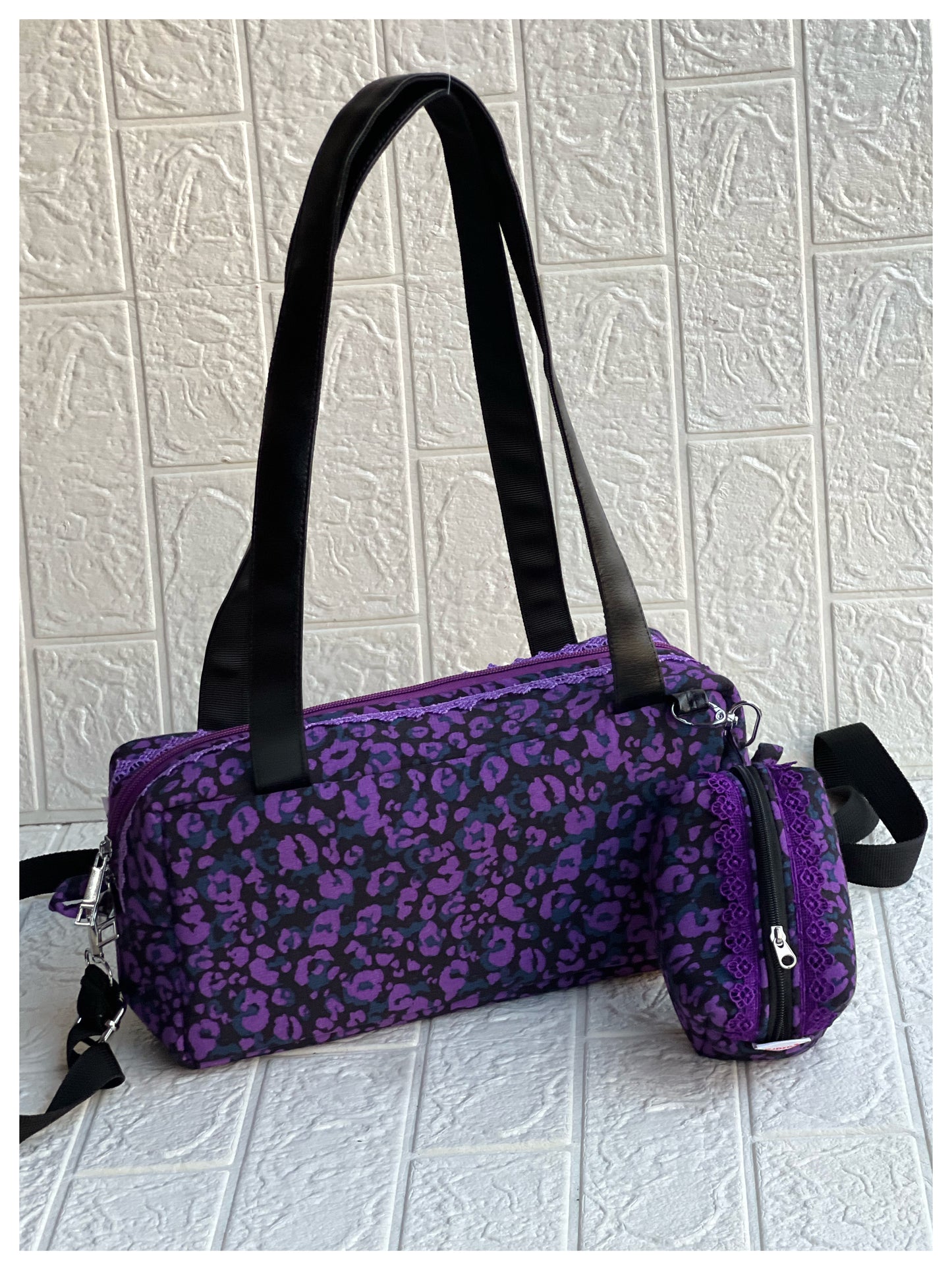 PURPLE TIGER PIKO TOTE