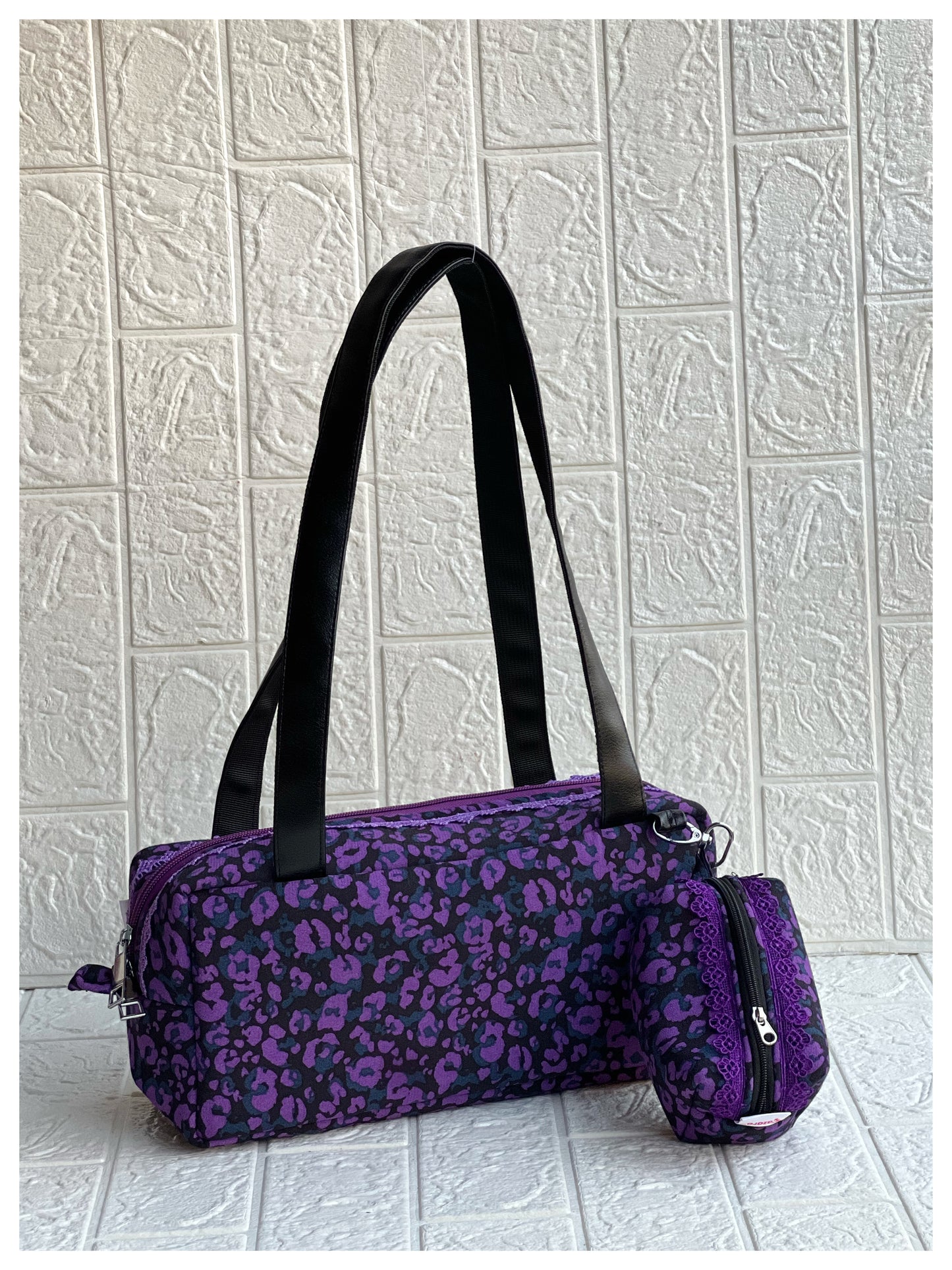 PURPLE TIGER PIKO TOTE