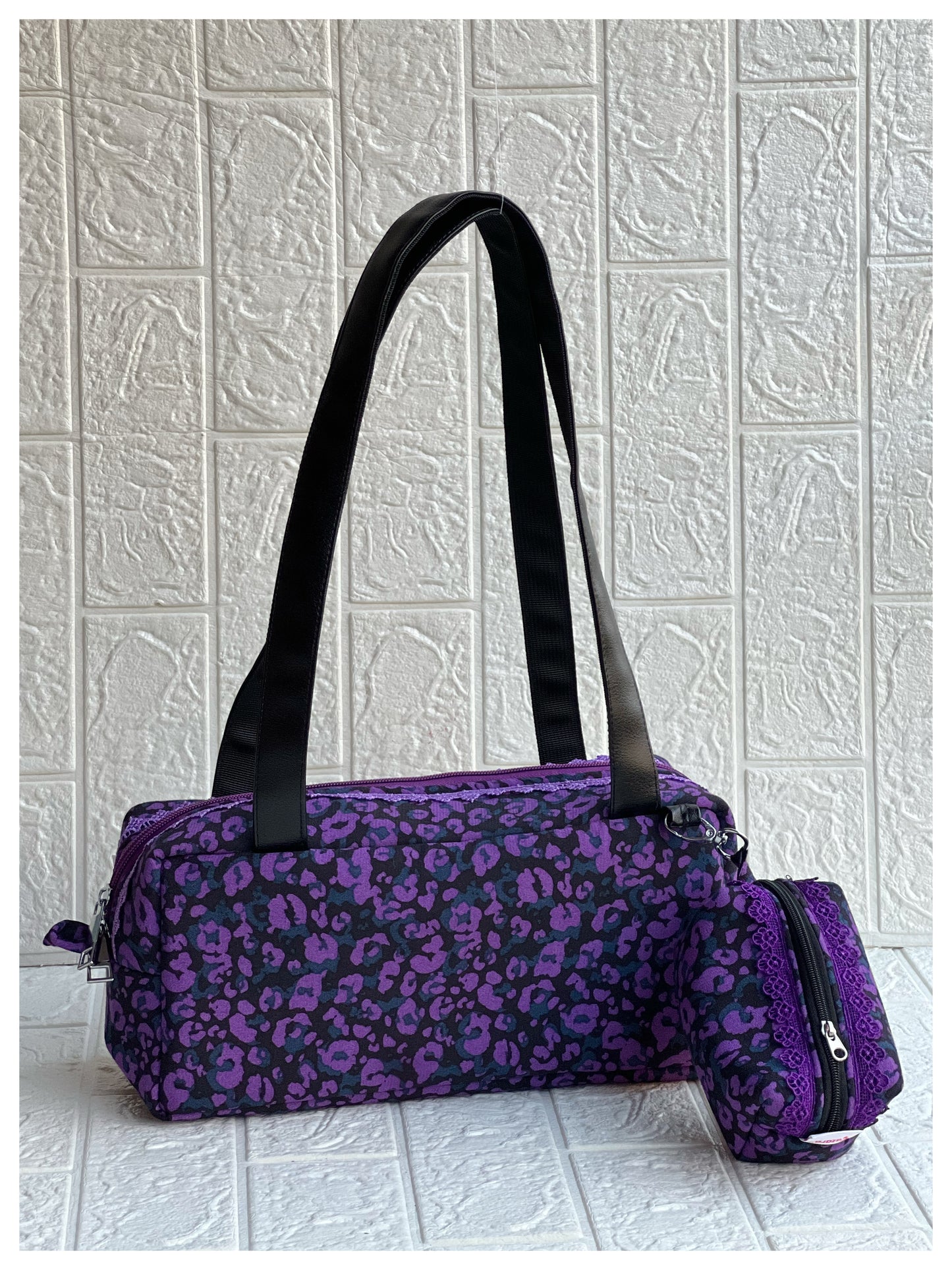 PURPLE TIGER PIKO TOTE
