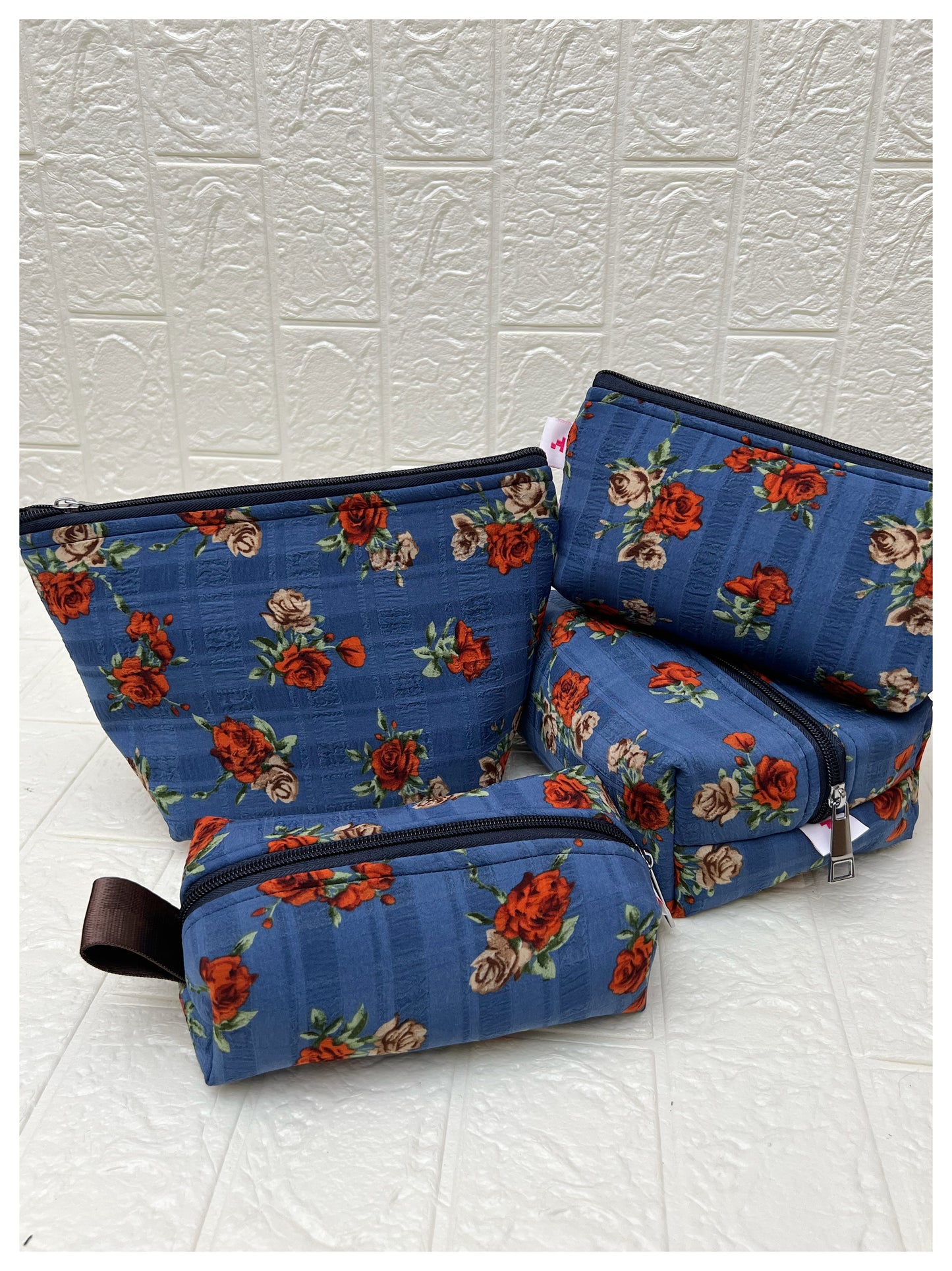 BLUE ROSE POUCHES
