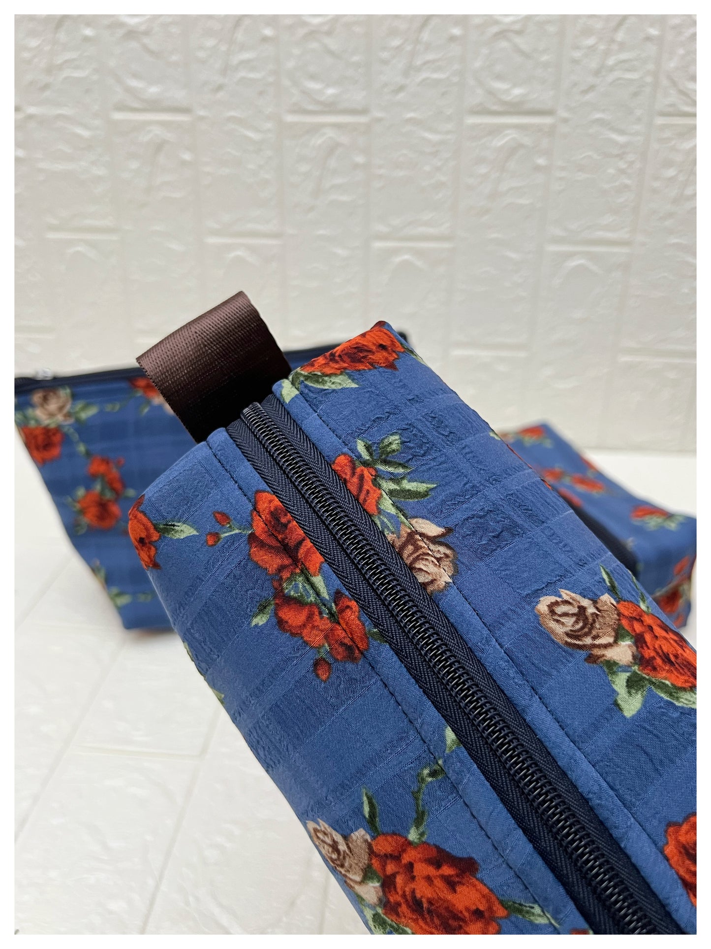 BLUE ROSE POUCHES